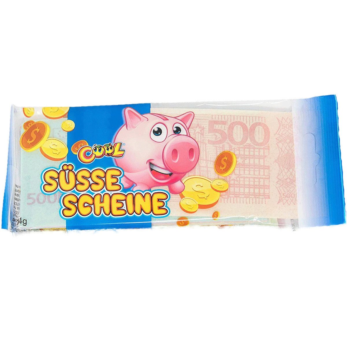 COOL Süßigkeit, Cool Süße Scheine Esspapier mit Erdbeer und Vanille Geschmack 14g