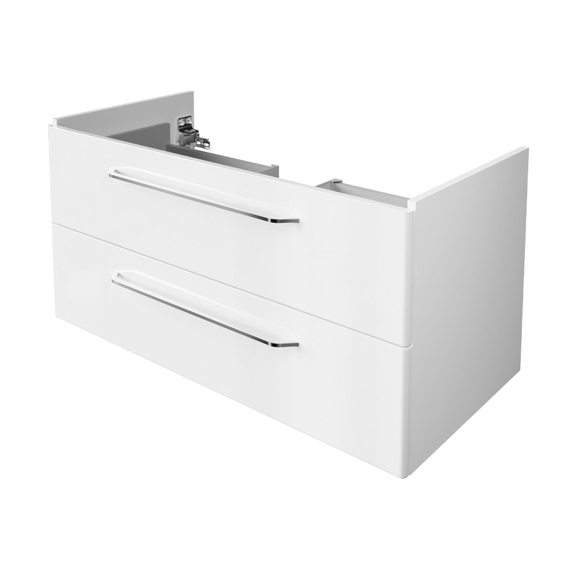BADEDU Waschbeckenunterschrank Waschtischunterschrank, Badunterschrank, Waschbeckenunterschrank