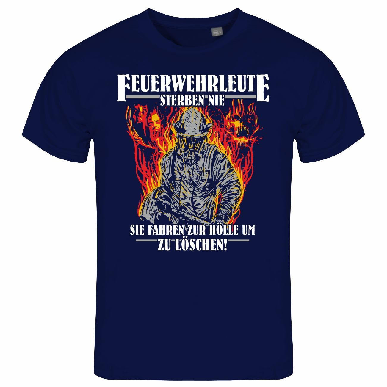 deinshirt Print-Shirt Herren T-Shirt Feuerwehrleute sterben günstig online kaufen