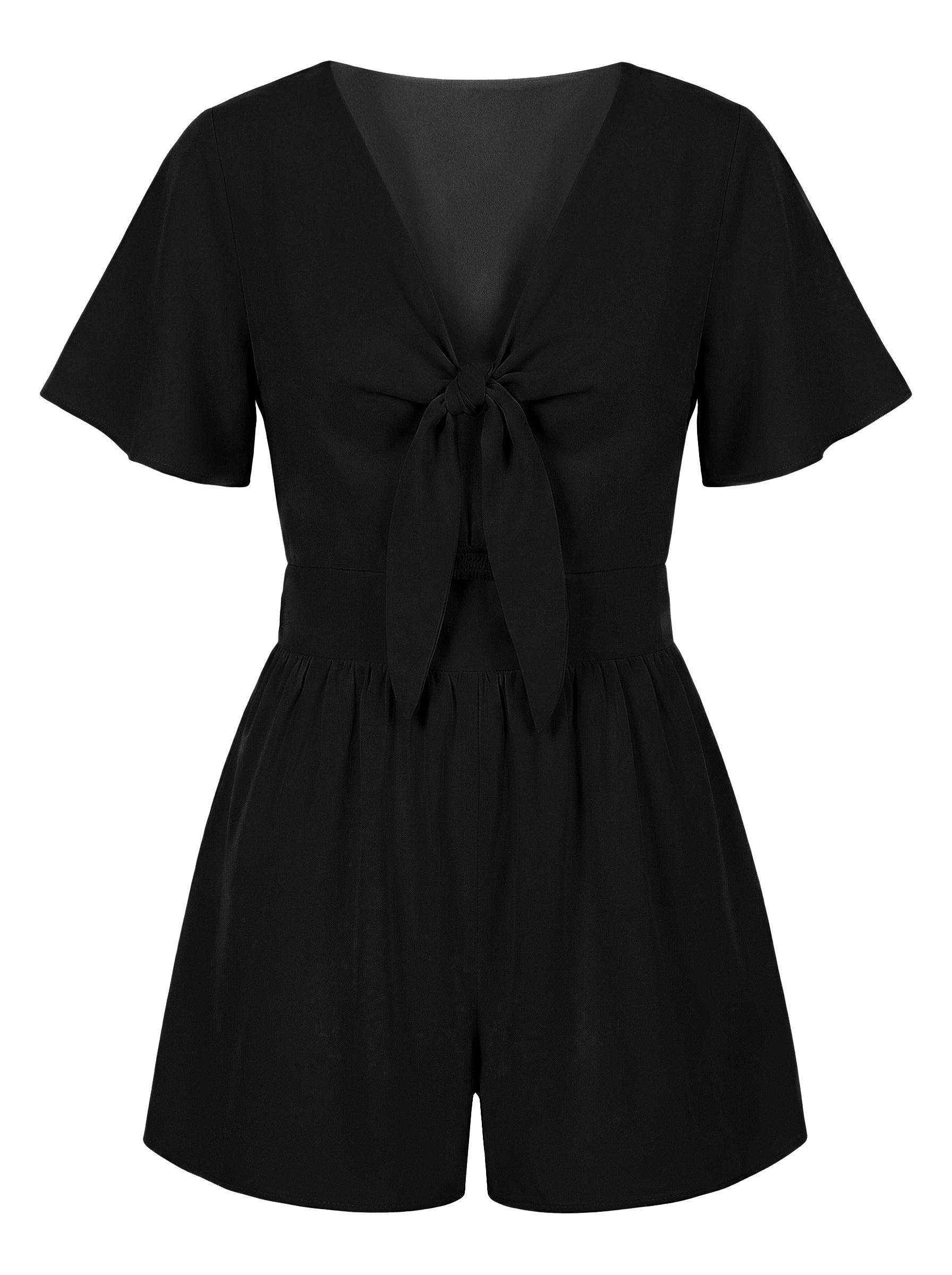 Imily Bela Strampler Damen Sexy lockere Jumpsuit (Packung, 1-tlg., 1per-Pack) Einfarbig – Bild 2 von 5