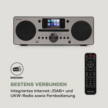 Auna Harvard Radio (DAB+;UKW mit RDS, 20 W, Internetradio Bluetooth Radio WLAN - DAB Plus Digitalradio Küchenradio)
