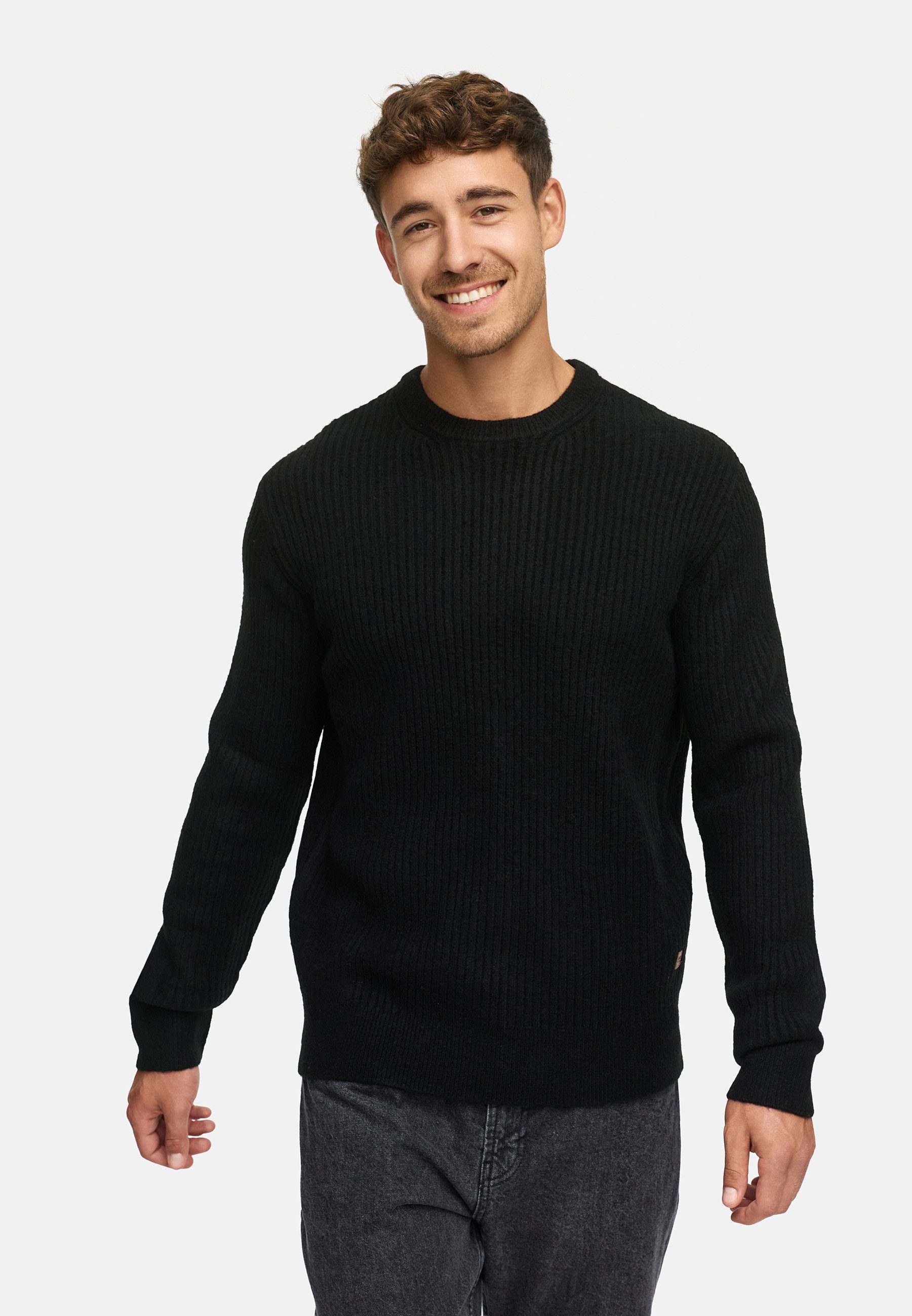 Strickpullover Herren INPeace O-Neck Pullover Herrenpullover