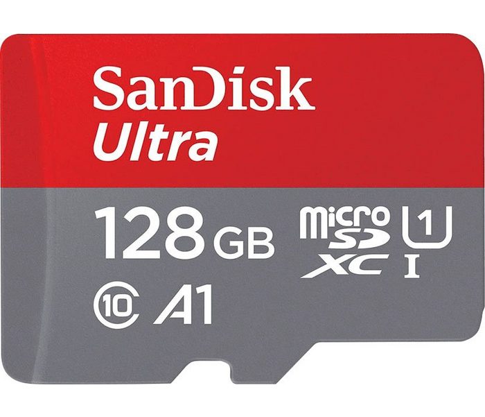 Sandisk Ultra® microSD™ Card für Chromebook 128 GB Speicherkarte (128 GB UHS Class 1 120 MB/s Lesegeschwindigkeit)