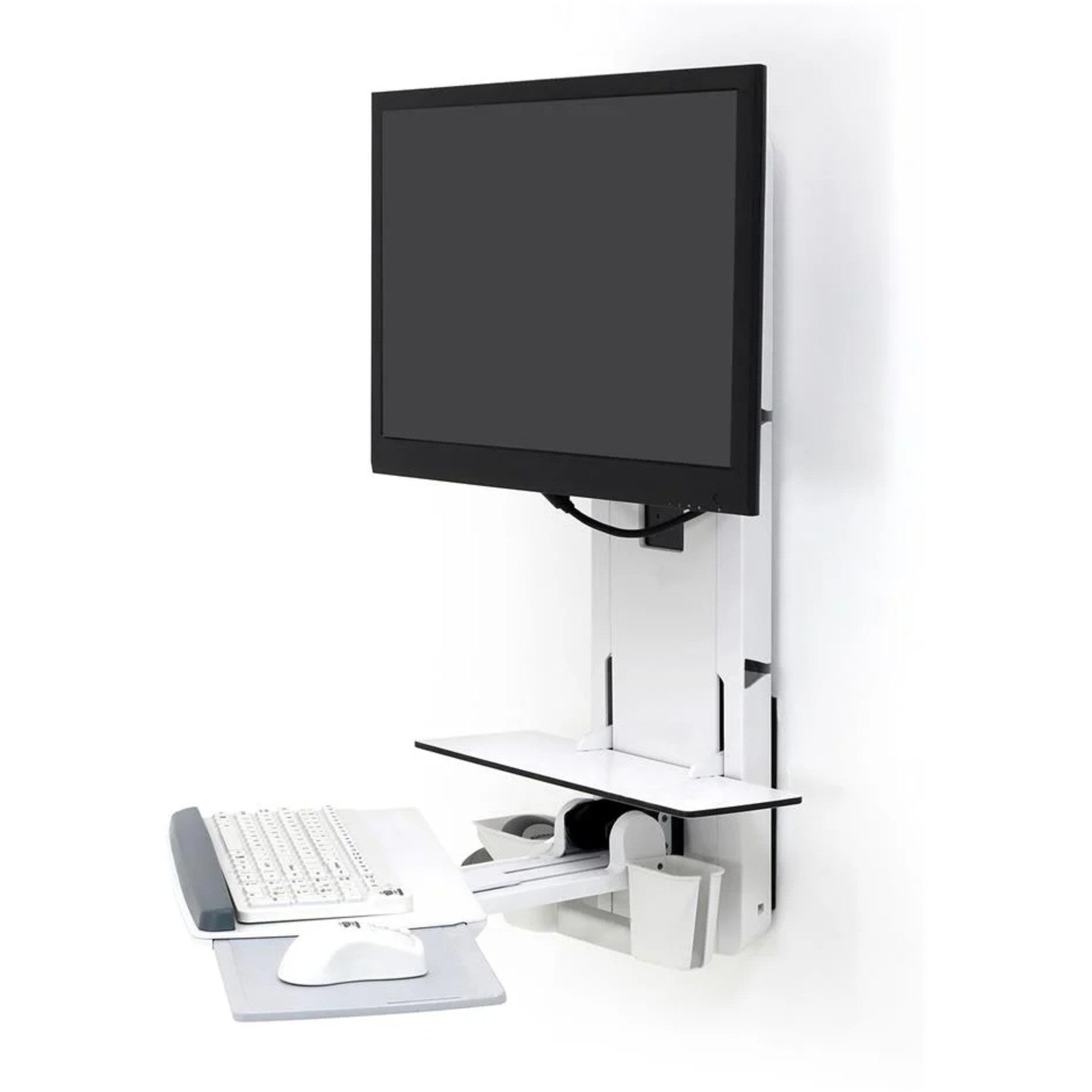 Ergotron Wandhalterung Ergotron StyleView Sitz-Steh-Vertical Lift