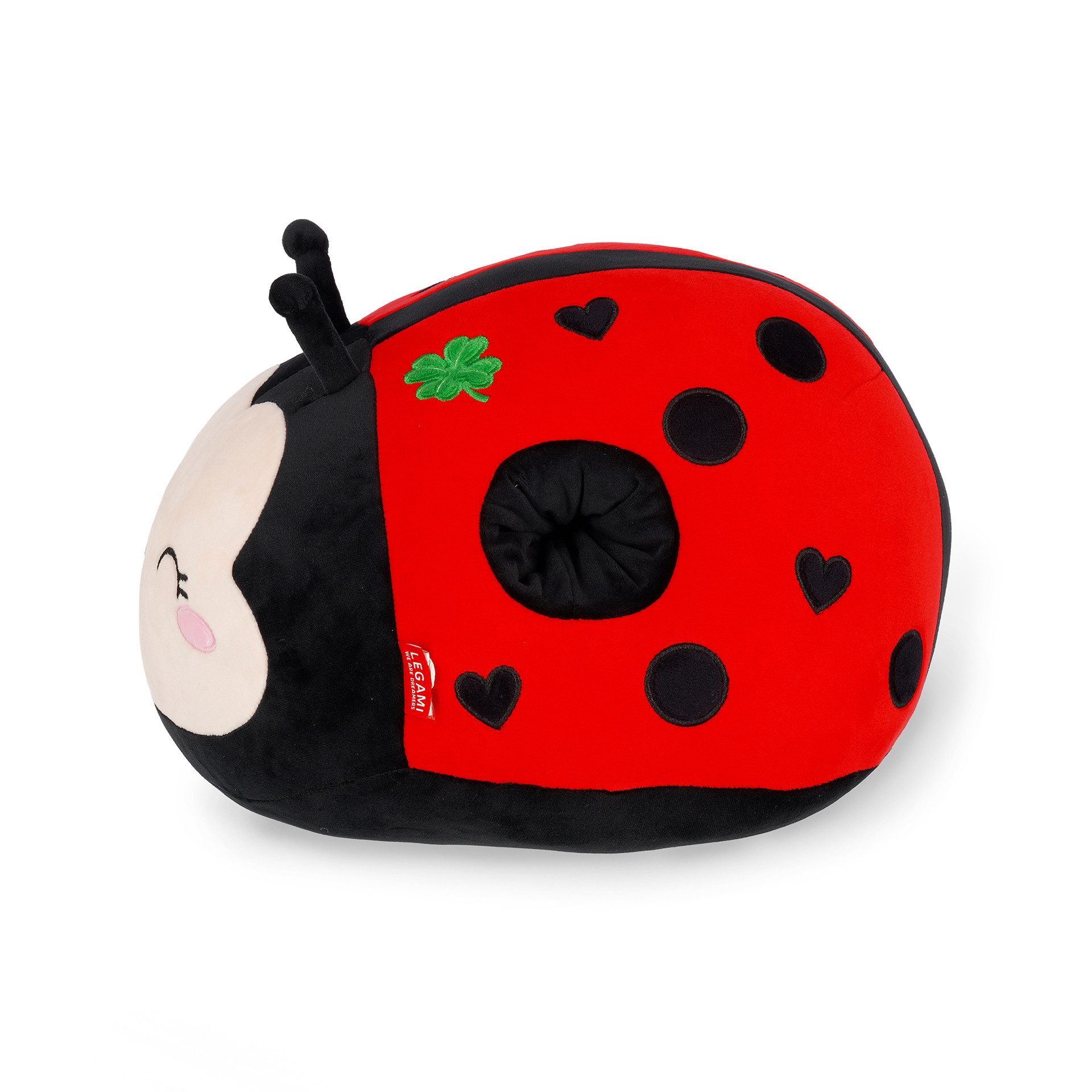 Legami Dekokissen Legami Kissen Super Soft Ladybug Marienkäfer