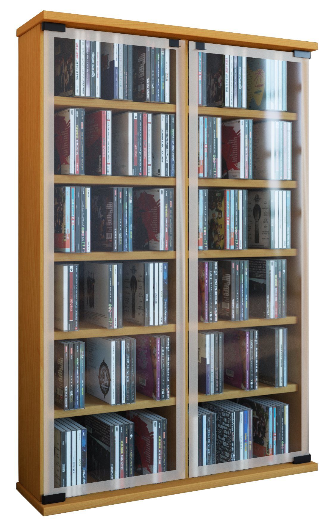 VCM CD-Regal Holz CD DVD Stand günstig online kaufen