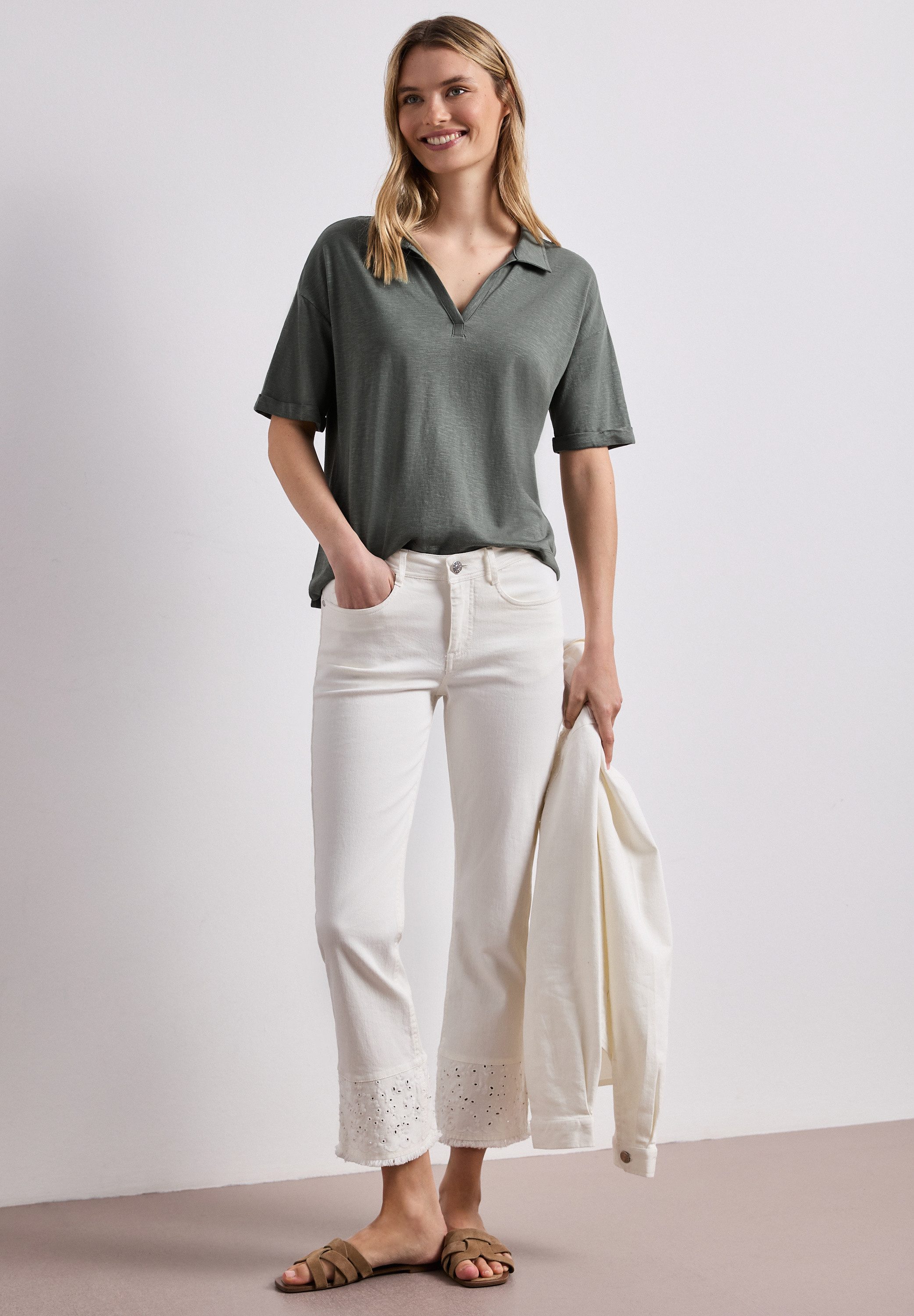 STREET ONE Poloshirt Sommer-Poloshirt – Bild 4 von 5