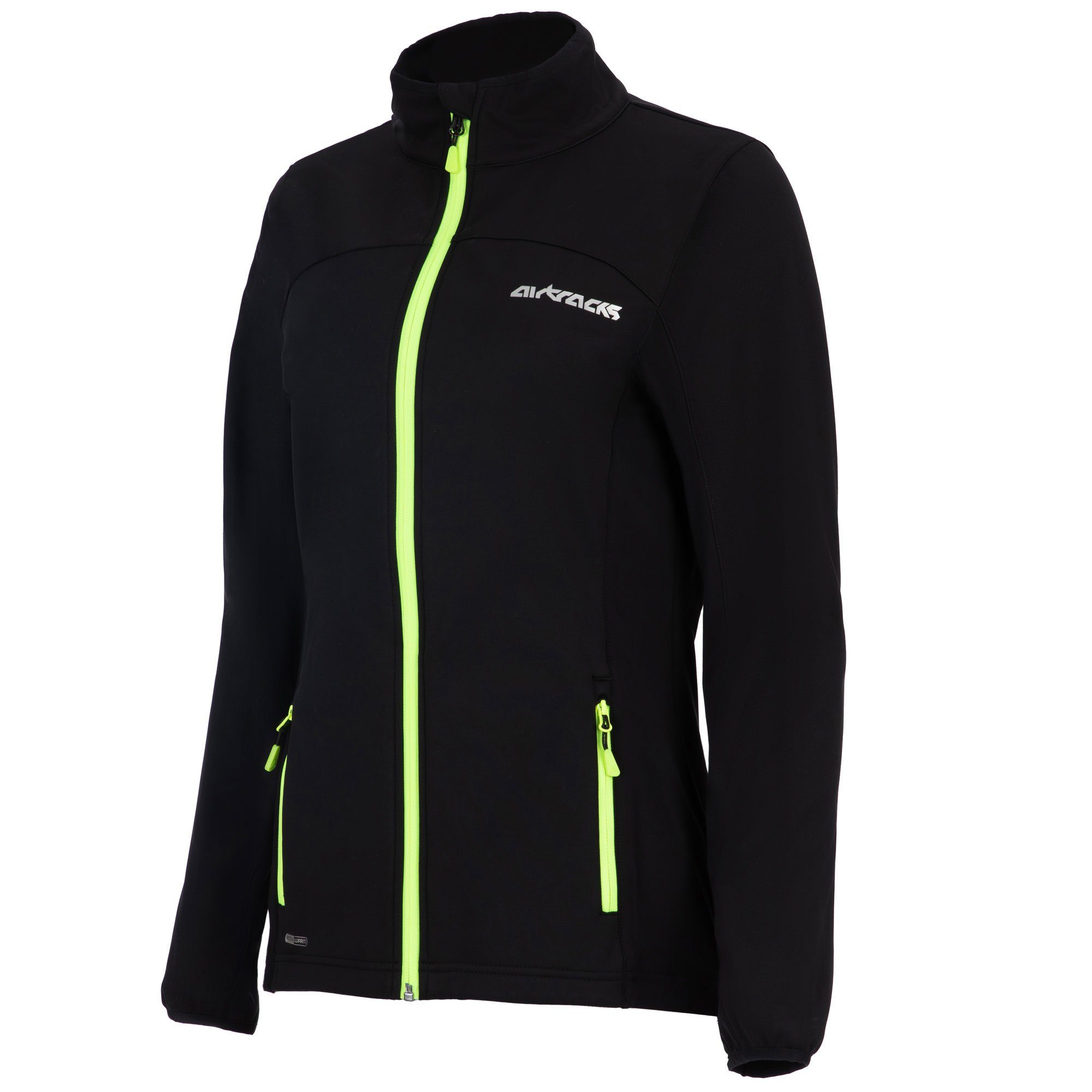 Airtracks Fahrradjacke Damen Thermo Fahrradjacke Pro Line II (Softshell Radjacke optimal die kalte Jahreszeit,Herbst - Winter) Herbst - Winter » S M L XL XXL «