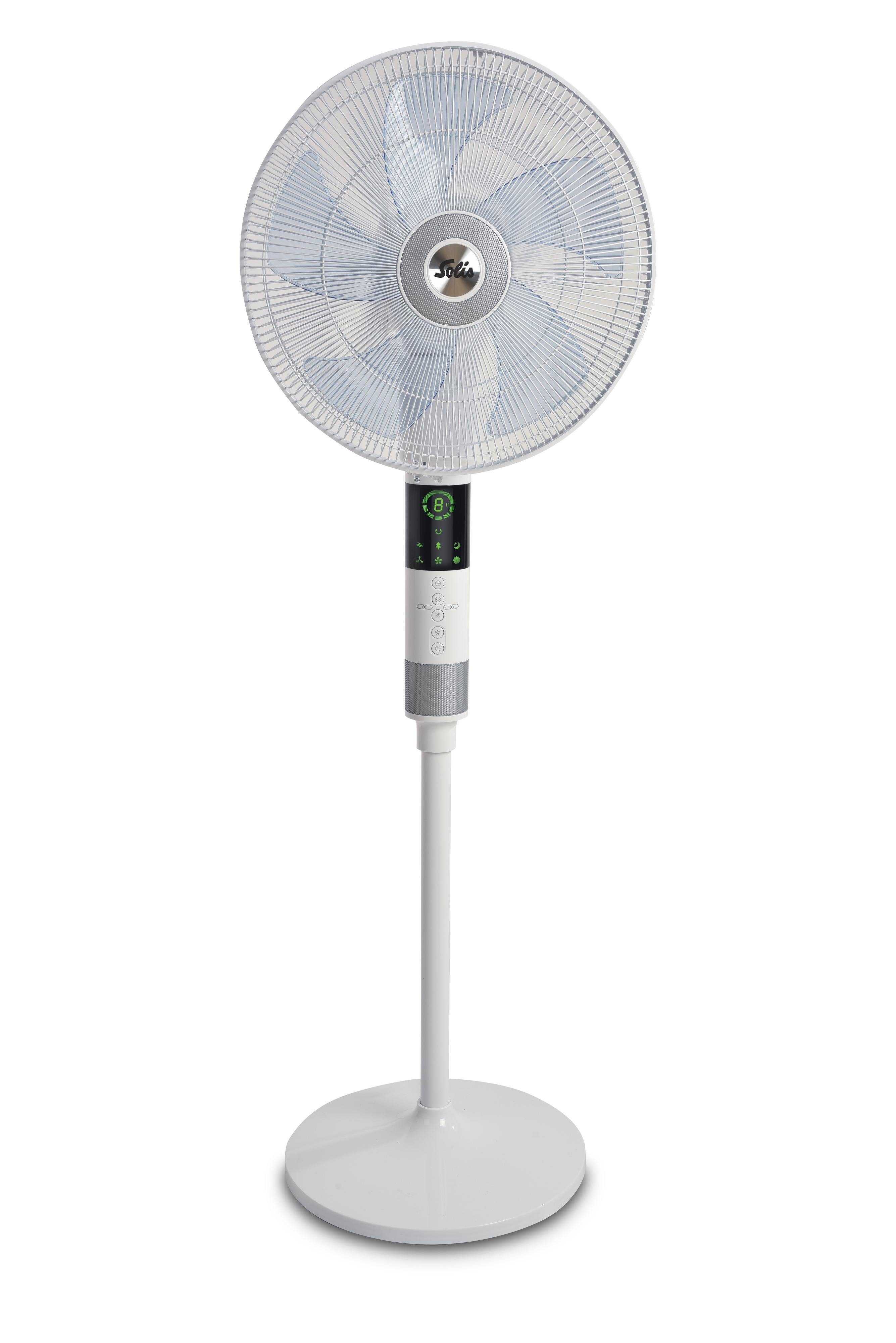 SOLIS OF SWITZERLAND Standventilator Breeze Typ 7582, Timer, 65 W, 3 Stufen, 360° Oszillationsfunktion