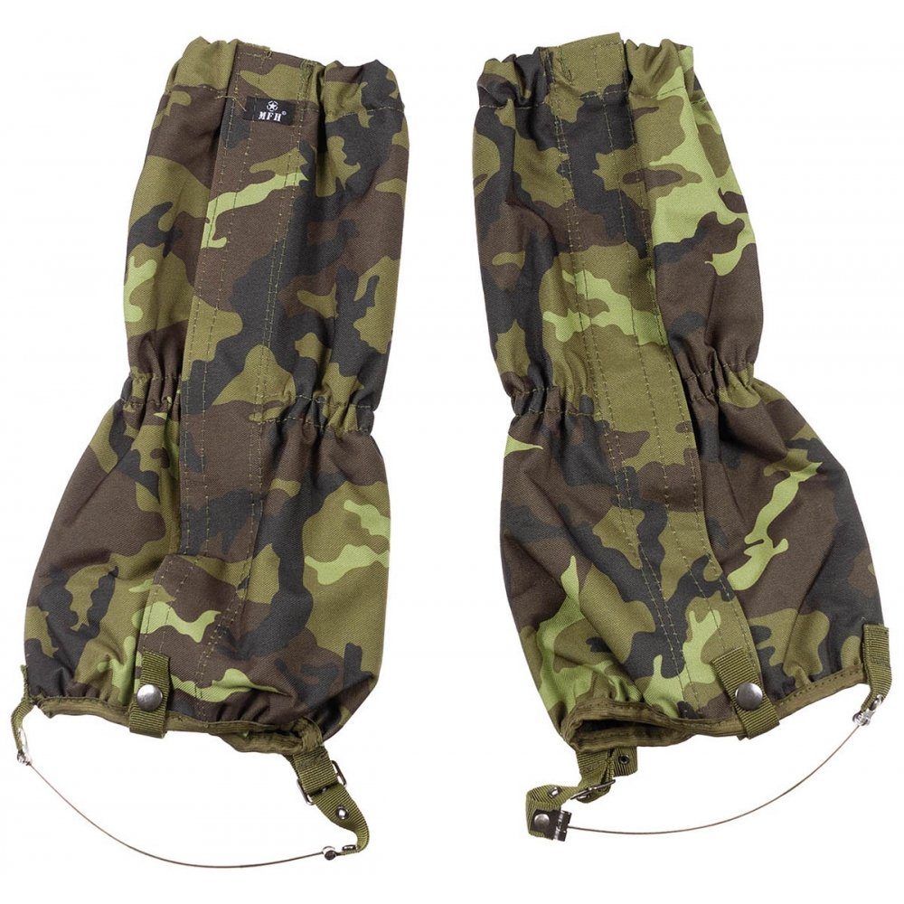 Schuhüberzieher 20123J Nässeschutzgamaschen mit Reißverschluss Stahldraht CZ tarn
