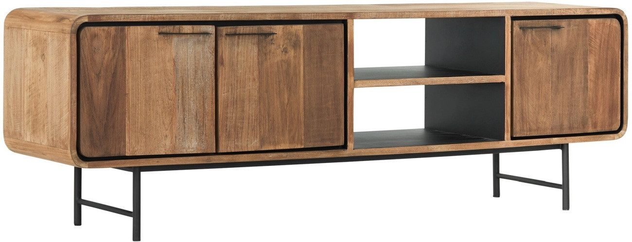 DTP TV-Board Evo aus recyceltem Teakholz, 185 cm