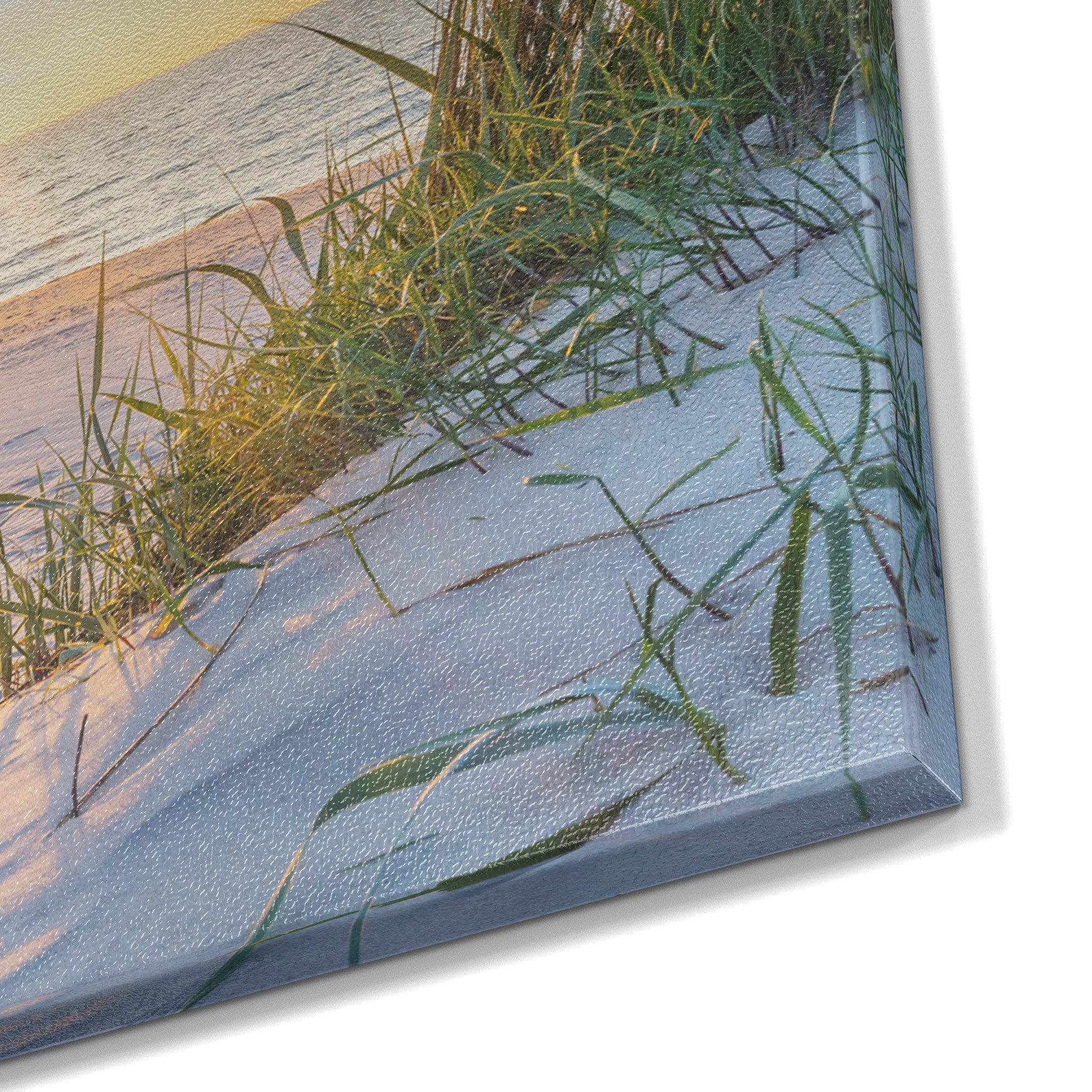 DEQORI Magnettafel 'Abendsonne an der Ostsee', Metall Whiteboard für alle Magnete, Magnetboard magnetisch – Bild 5 von 5