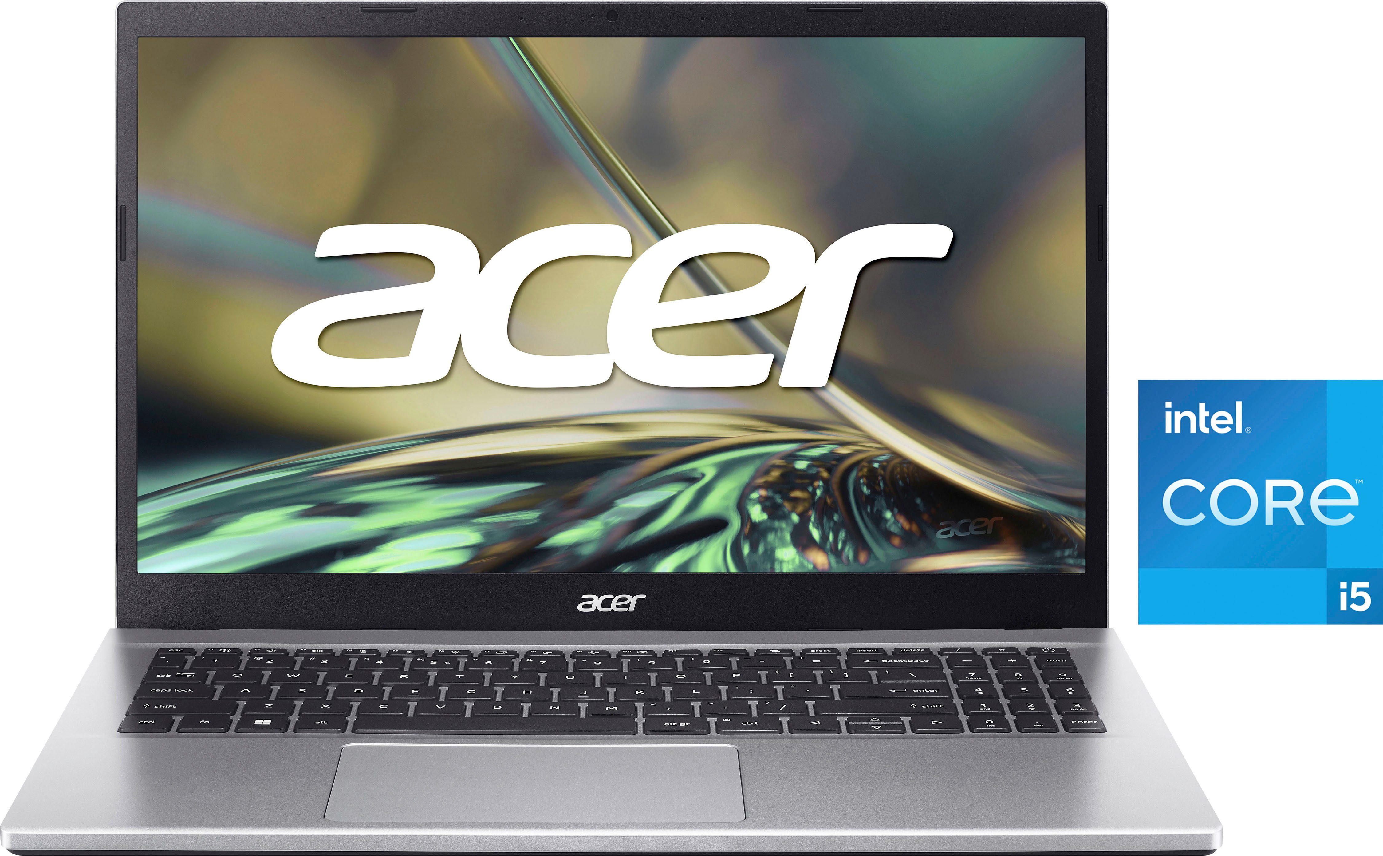 Acer A315-59-52RM Notebook i5 Core Zoll, 1235U, Graphics, cm/15,6 Iris (39,62 1000 Xe GB SSD) Intel