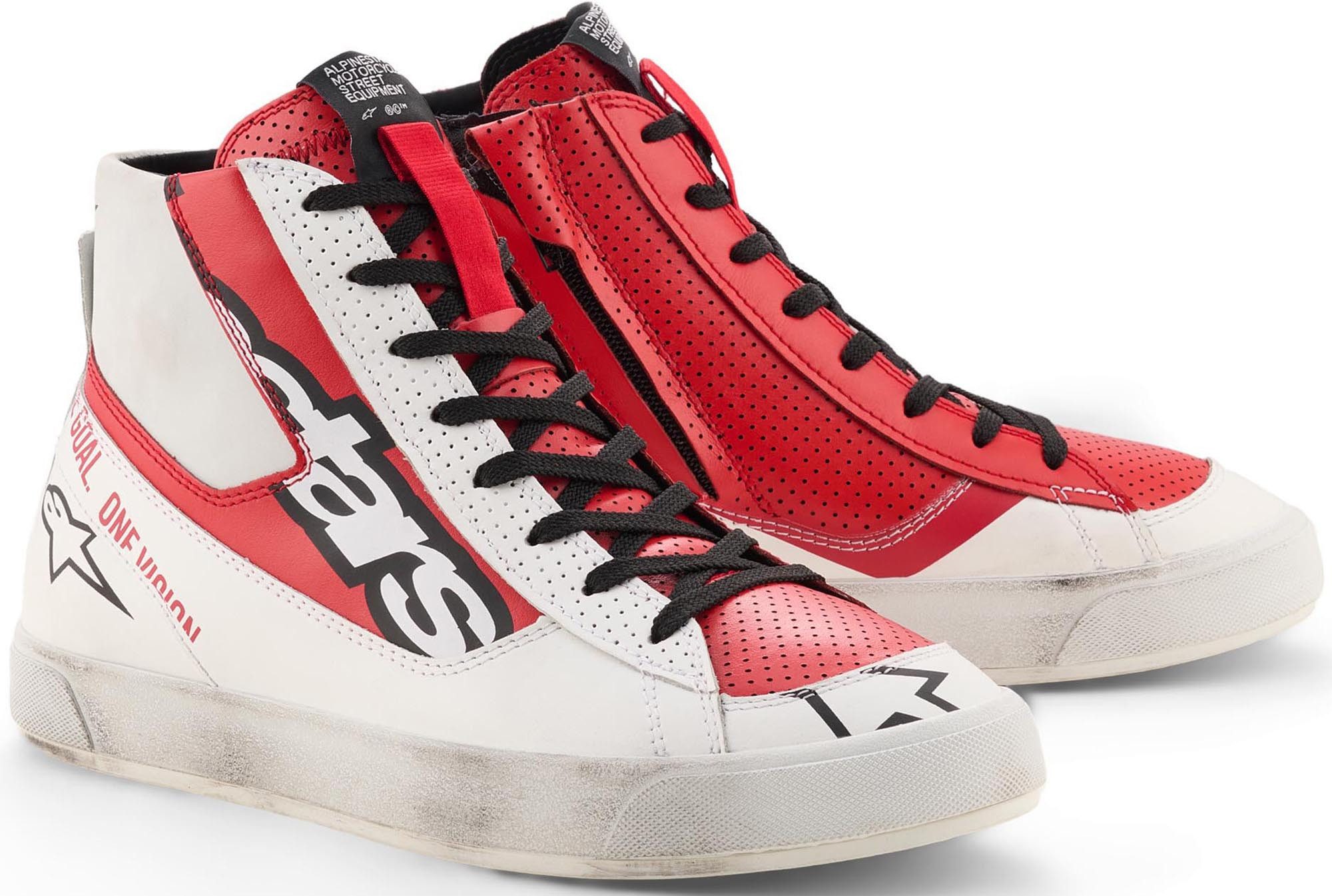 Alpinestars Stated Flair Motorrad Schuhe Motorradstiefel Atmungsaktiv protektoren
