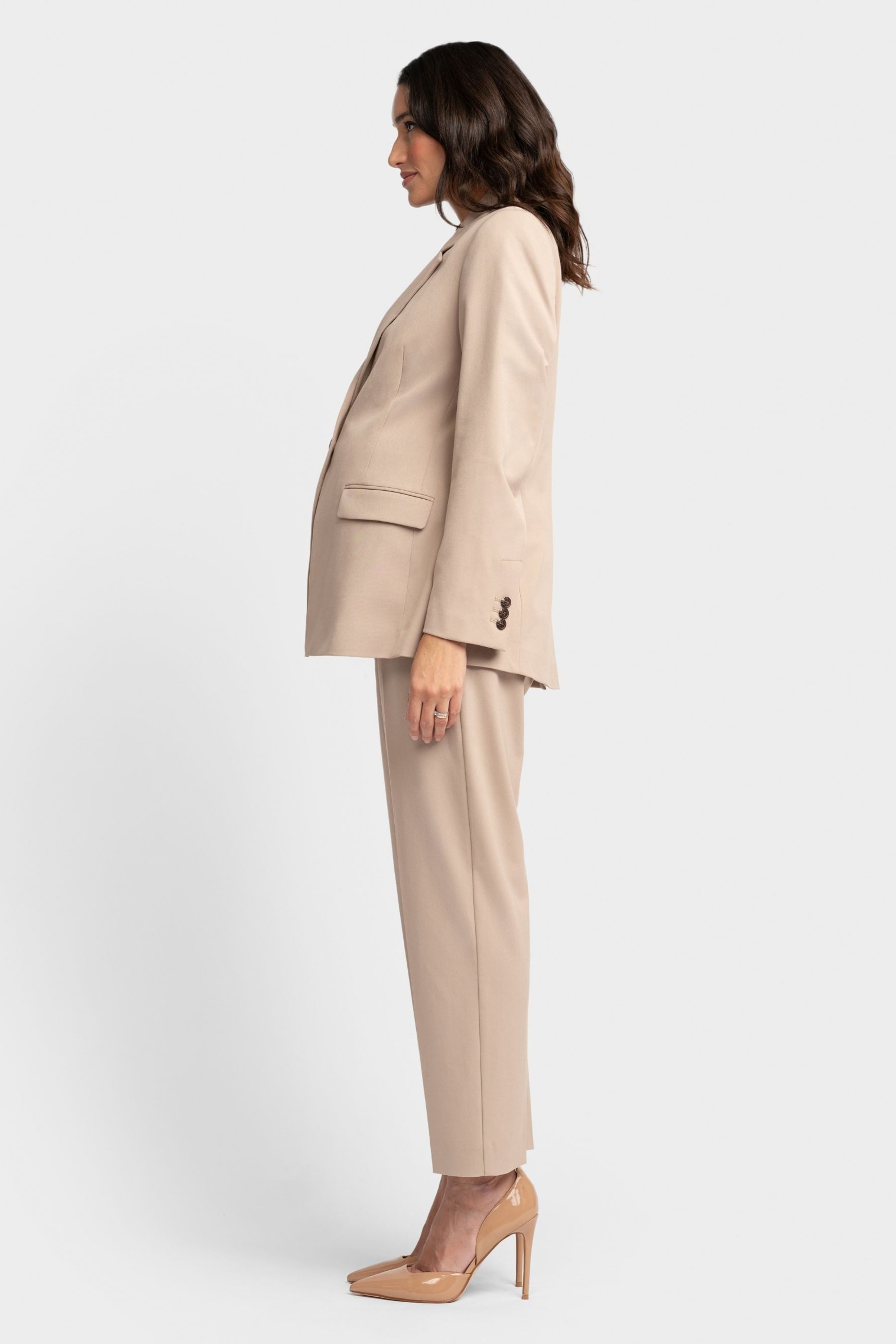 Seraphine Jackenblazer Seraphine edler Umstands-Blazer (1-tlg)