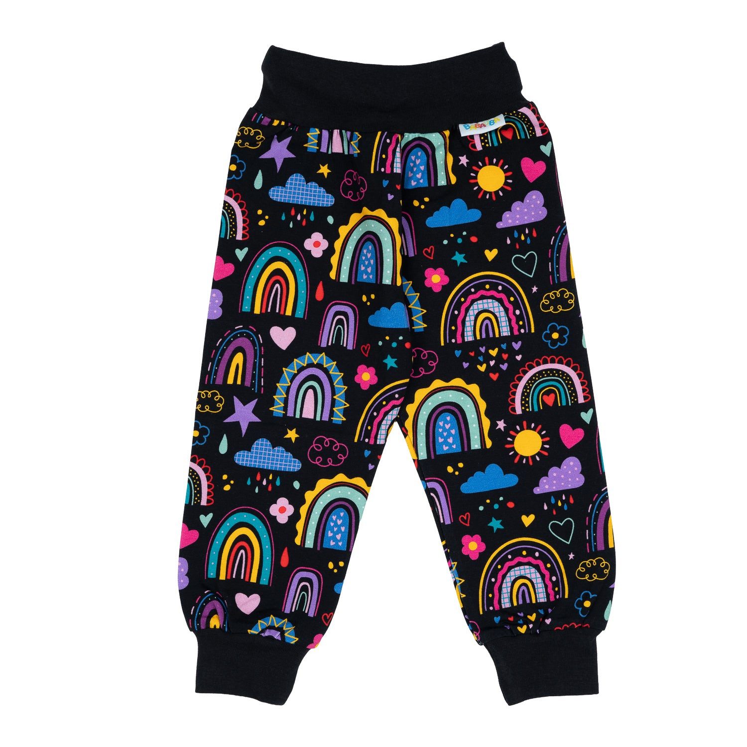Babauba Pumphose Widepants LovelyRainbows-Black