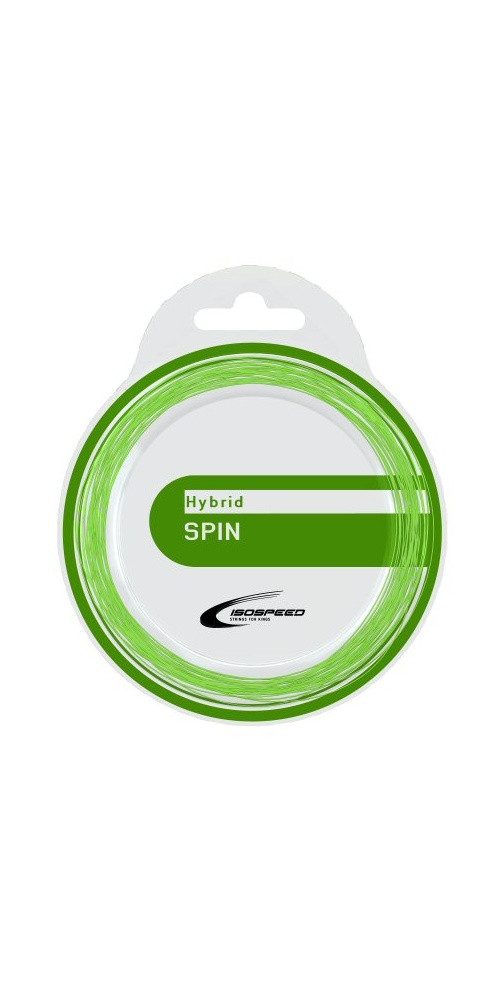Isospeed Tennissaite Hybrid Spin grün 12m Set, Saitendicke: 1.30