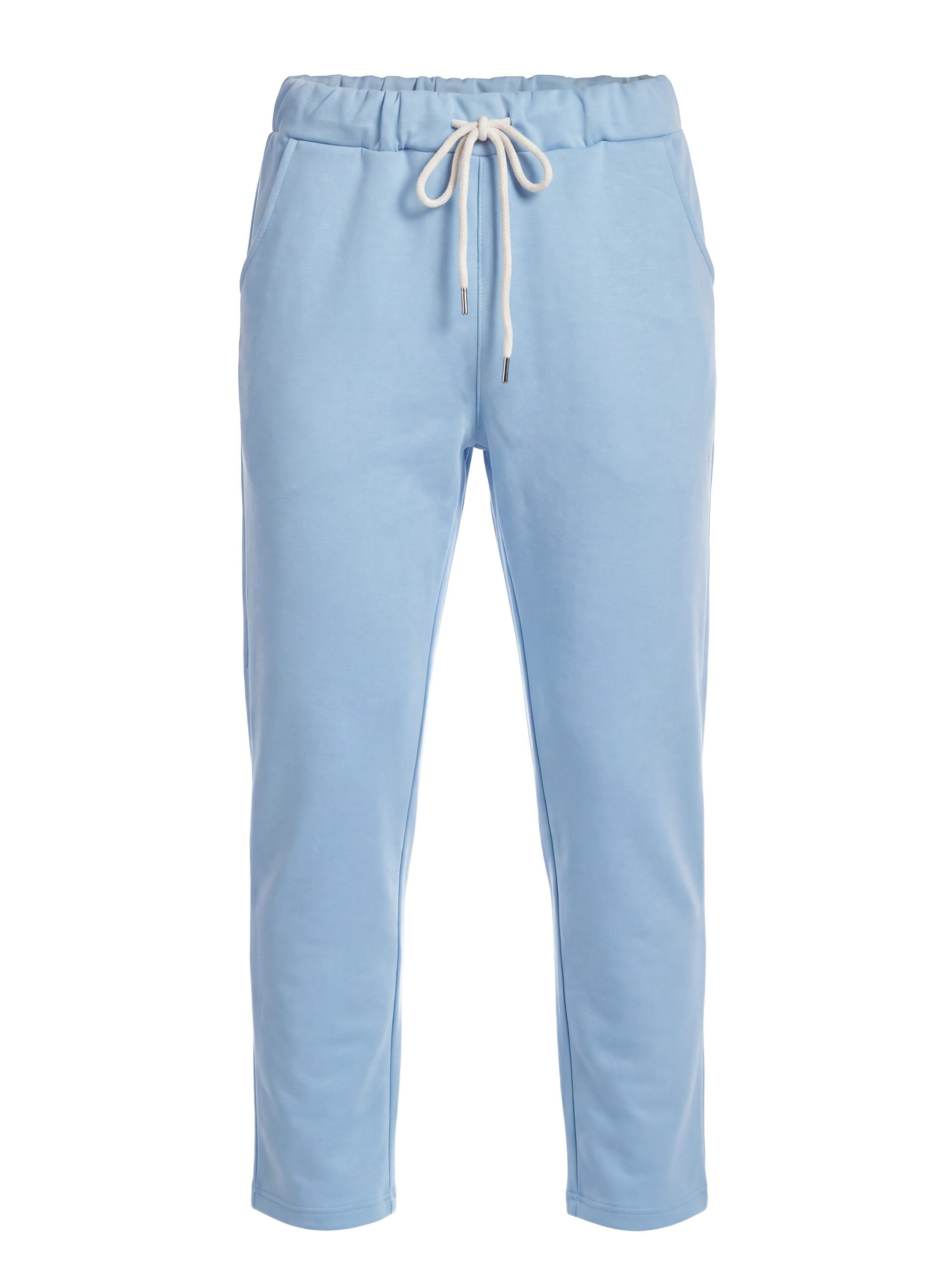 PEKIVESSA Jogger Pants Jersey Schlupfhose Sweathose mit Taschen aus elastischem Jerseymaterial