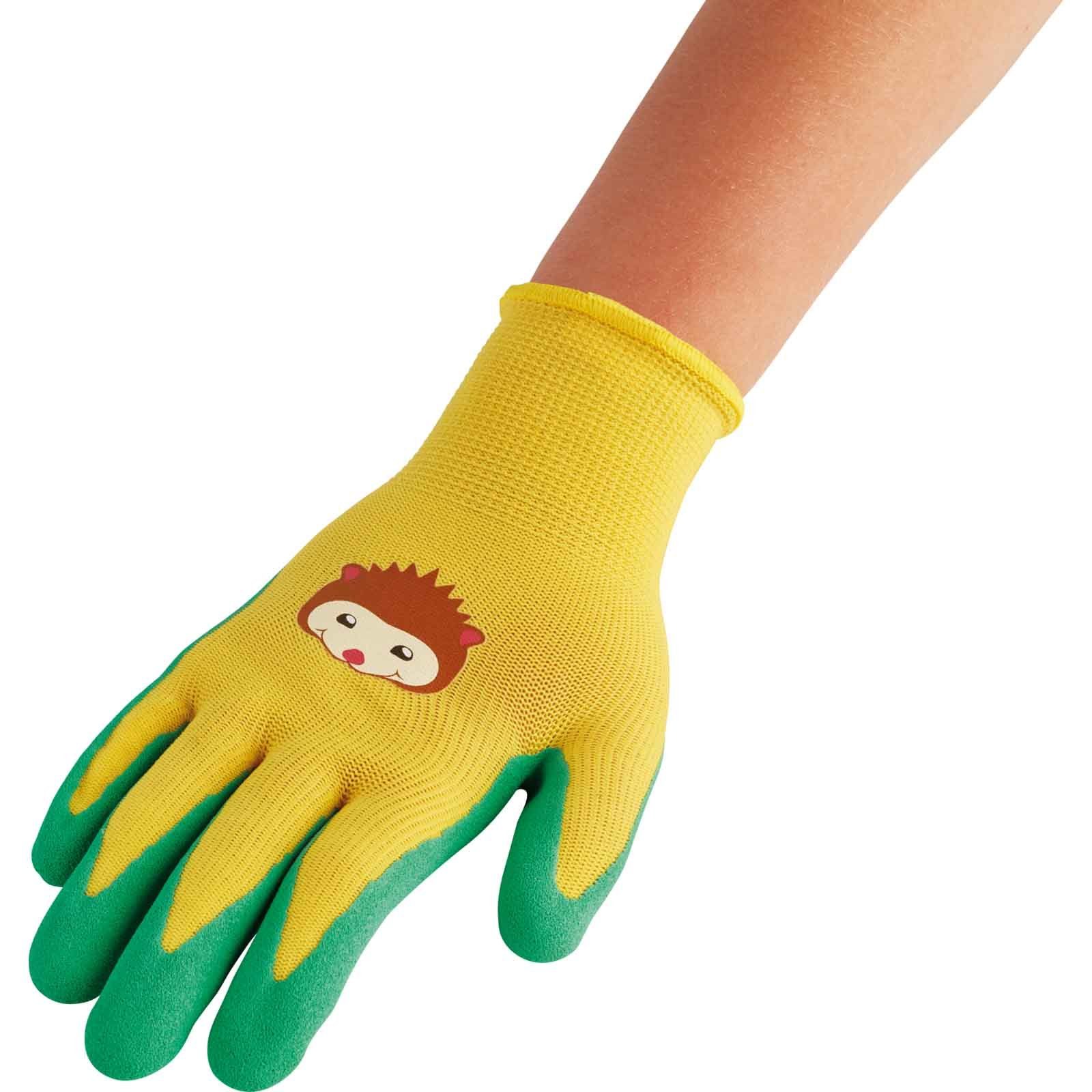 SPONTEX Nitril-Handschuhe Kinderhandschuhe Gartenzwerg, zum Spielen, für kleine Hände (Spar-Set)