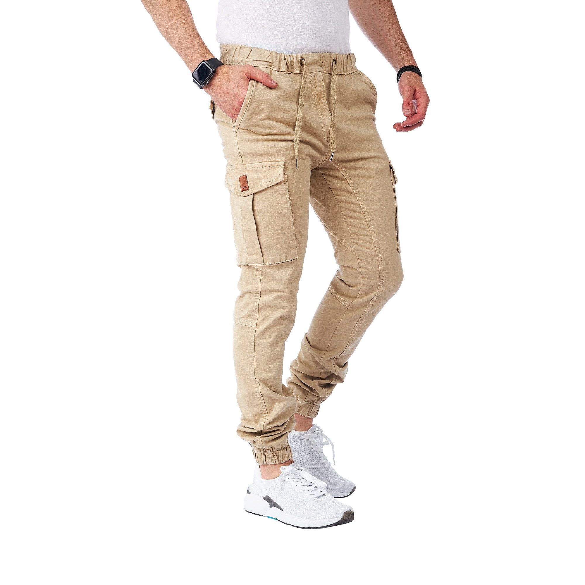 Styleko Cargohose Slim fit Cargohose Herren Cargohose männer Cargohose für Herren Jogger