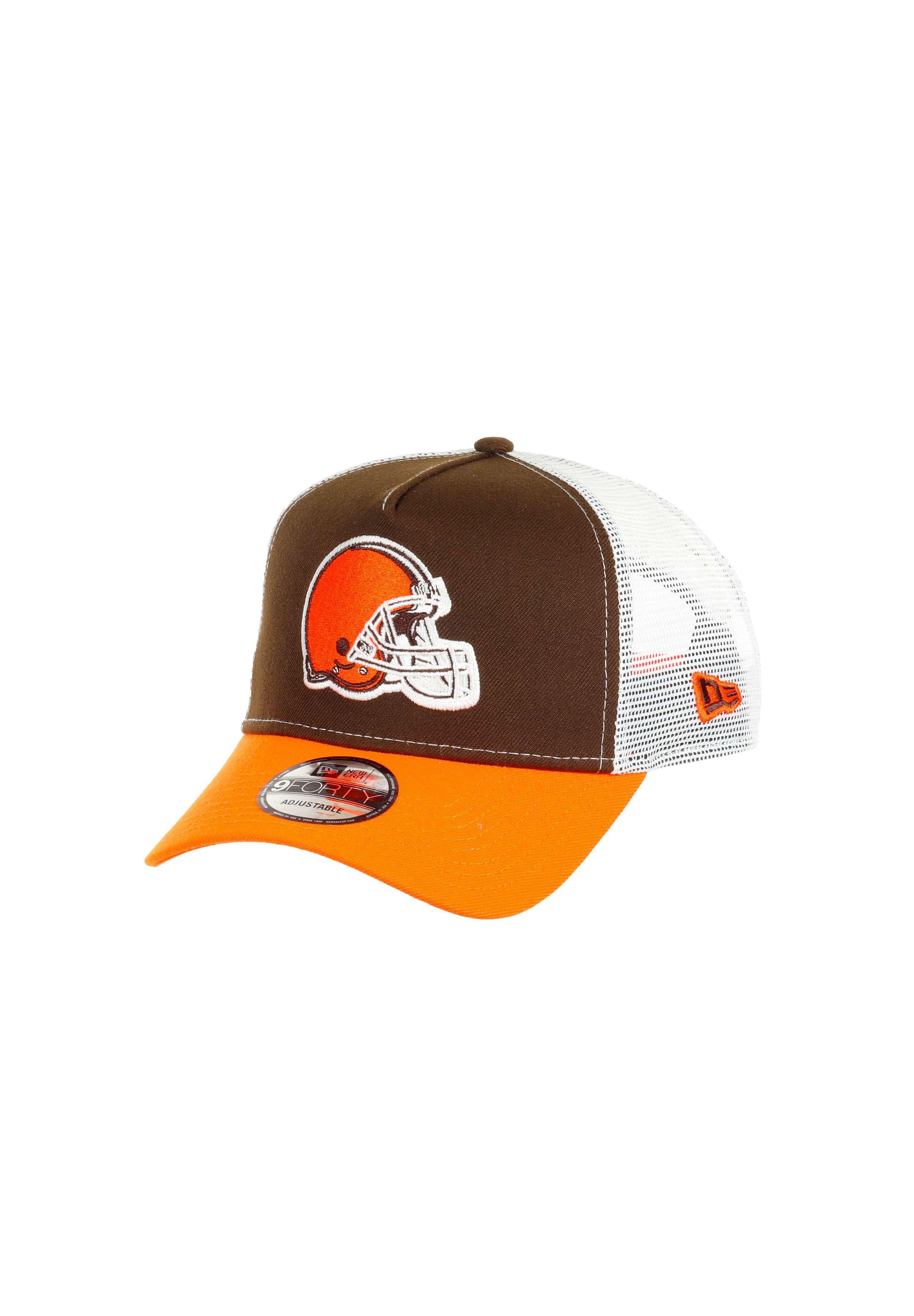 New Era Baseball Cap Cleveland Browns NFL Two Tone Braun Orange Verstellbare 9Forty A-Frame (1-St)