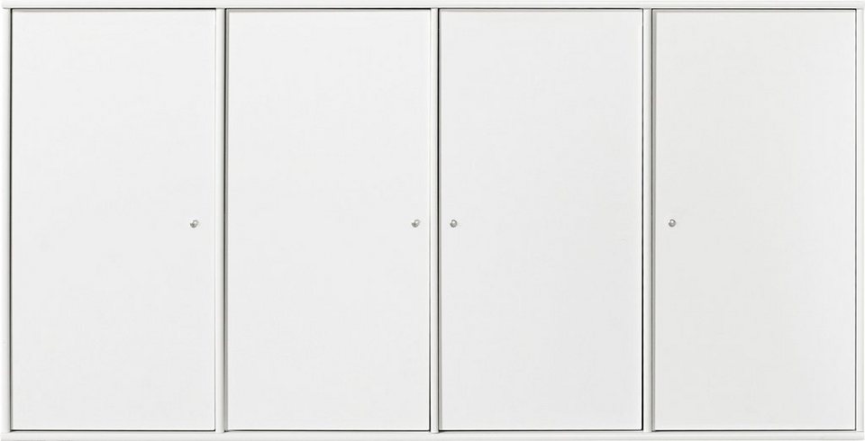 Wandmontage/stehend, Furniture cm 136 Hammel Türen, Breite: mit Kubus, vier Sideboard Mistral