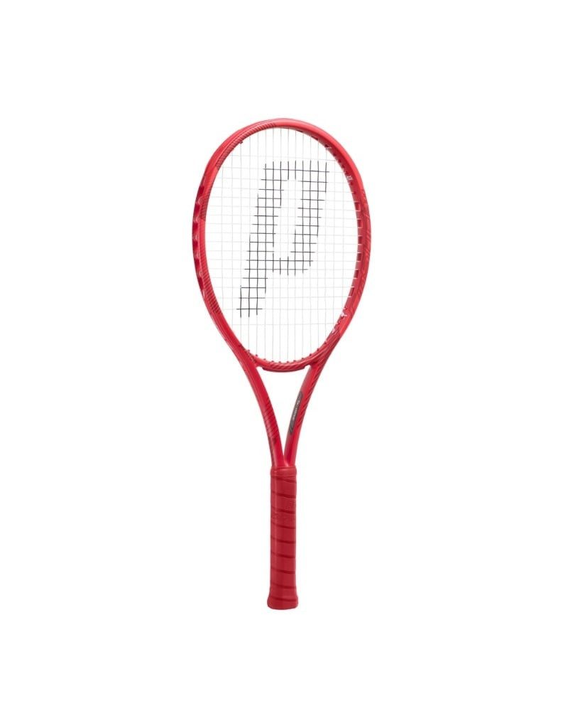 Prince Tennisschläger Ripstick O3 TeXtreme Zylon 100in/280g/Turnier 2025 rot - unbesaitet
