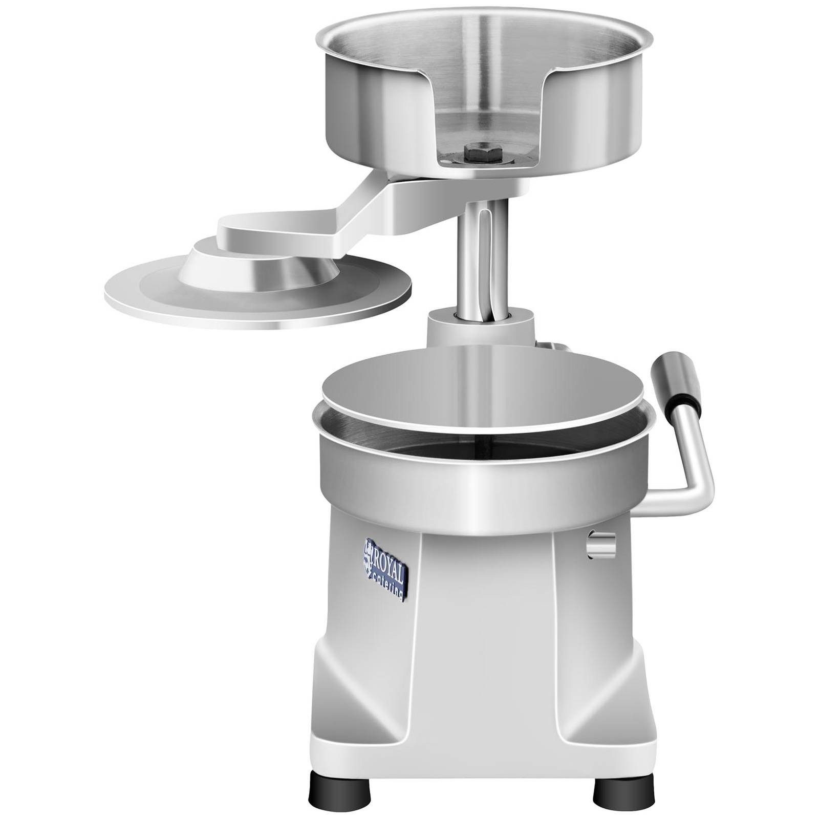 Royal Catering Hamburger Maker 150 mm Hamburgerpresse Burgerpresse Maschine Pattymaker Edelstahl