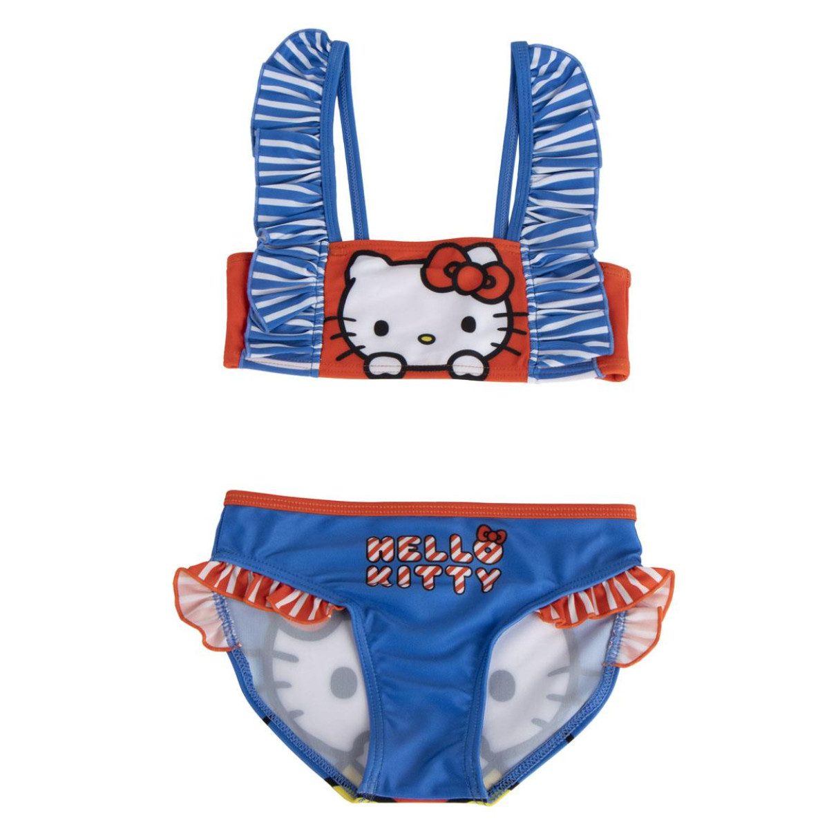 Hello Kitty Bügel-Bikini Kuromi Mädchen Bikini Set Zweiteiler Badebekleidung Strand Pool