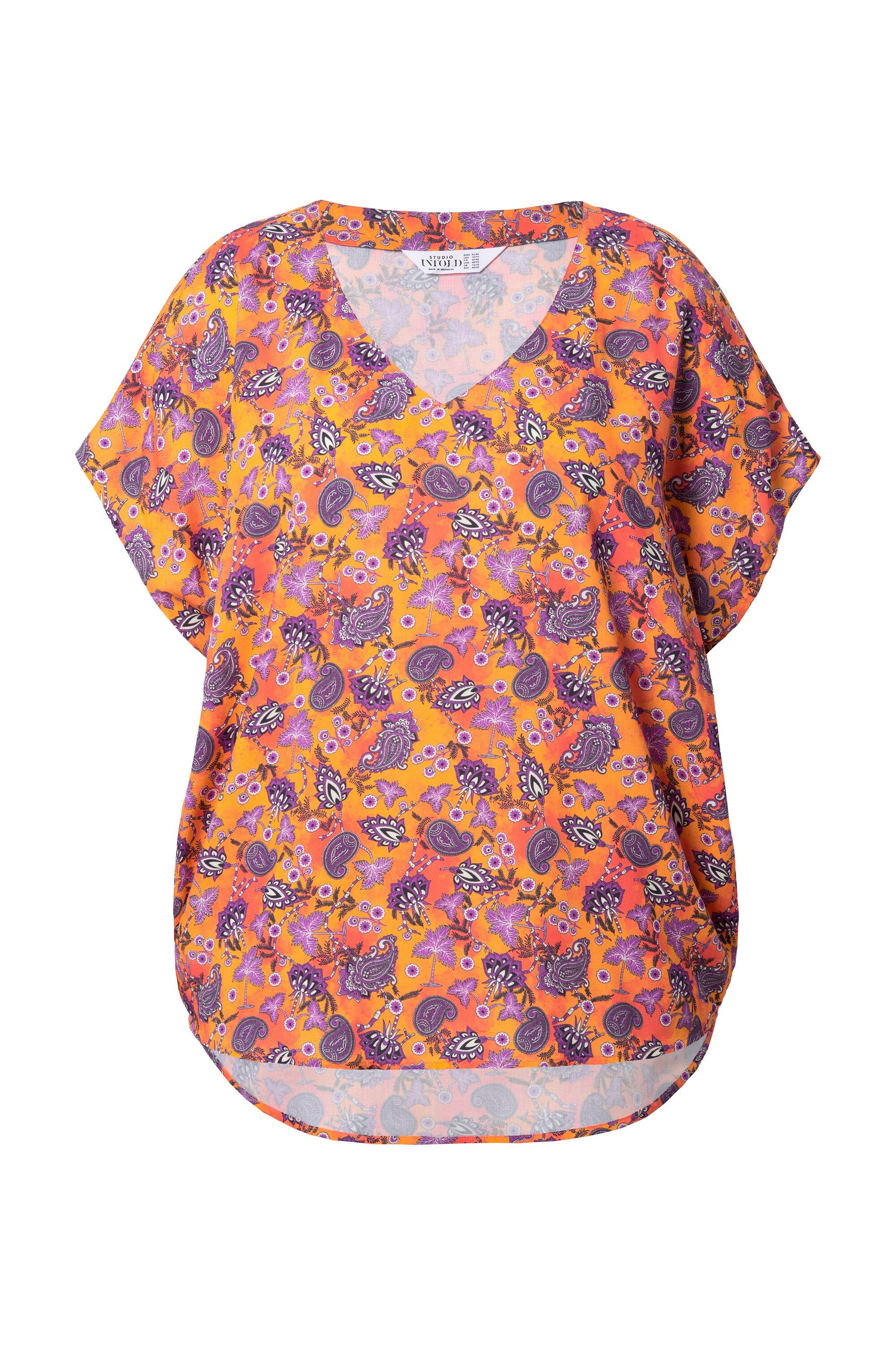 Studio Untold Druckbluse Blusenshirt oversized Paisley günstig online kaufen