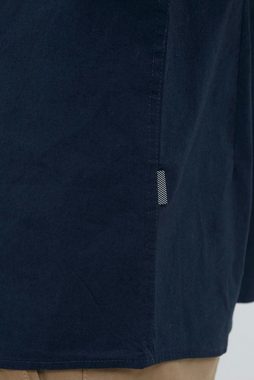 !Solid Langarmhemd Einfarbiges Langarm Slim Fit Hemd aus Baumwolle (1-tlg) 4116 in Navy