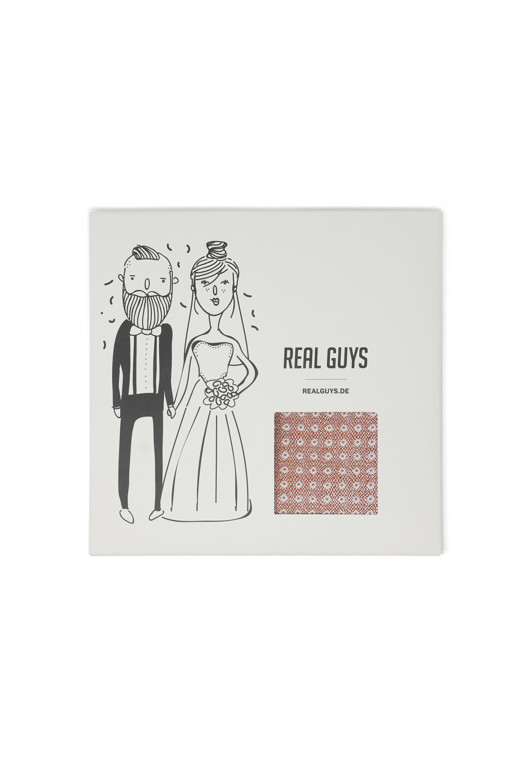 REAL GUYS by J.PLOENES Einstecktuch, aus Seide mit Punktemuster
