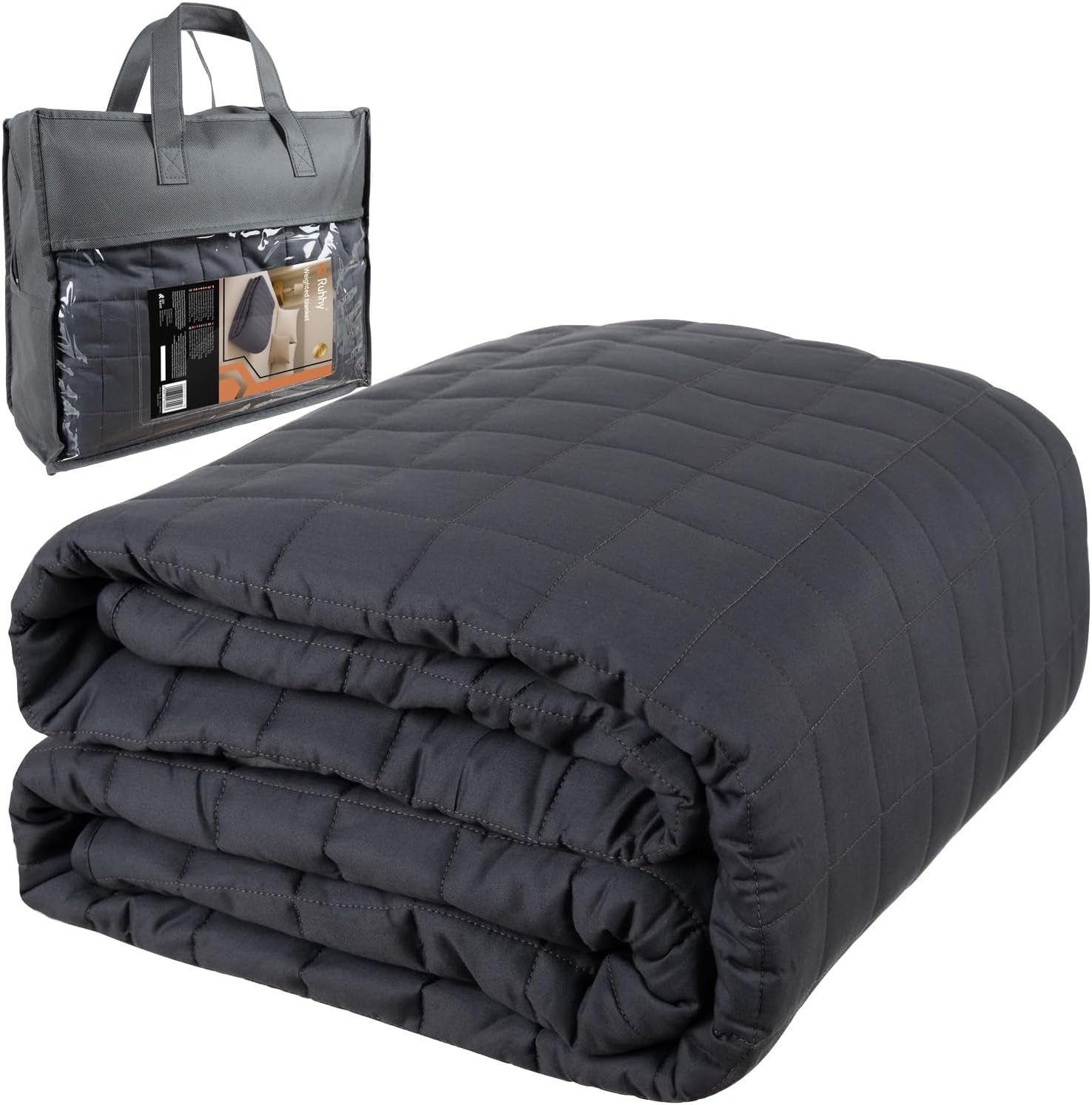 Ruhhy Gewichtsdecke Gewichtsdecke 10 kg 200×220 cm – Große Zweilagige Decke günstig online kaufen