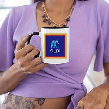 Deggelbam Tasse Geschenkidee OLDI Kaffeetasse für ältere Leute), Geschenkidee, Scherzgeschenk, Partygeschenke24.de