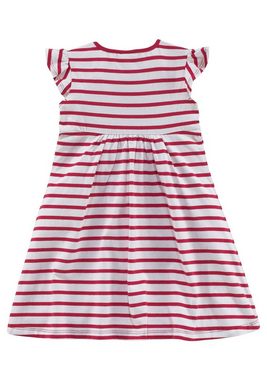 KIDSWORLD Jerseykleid für kleine Mädchen (Packung, 2-tlg), mit Punkten und Streifen