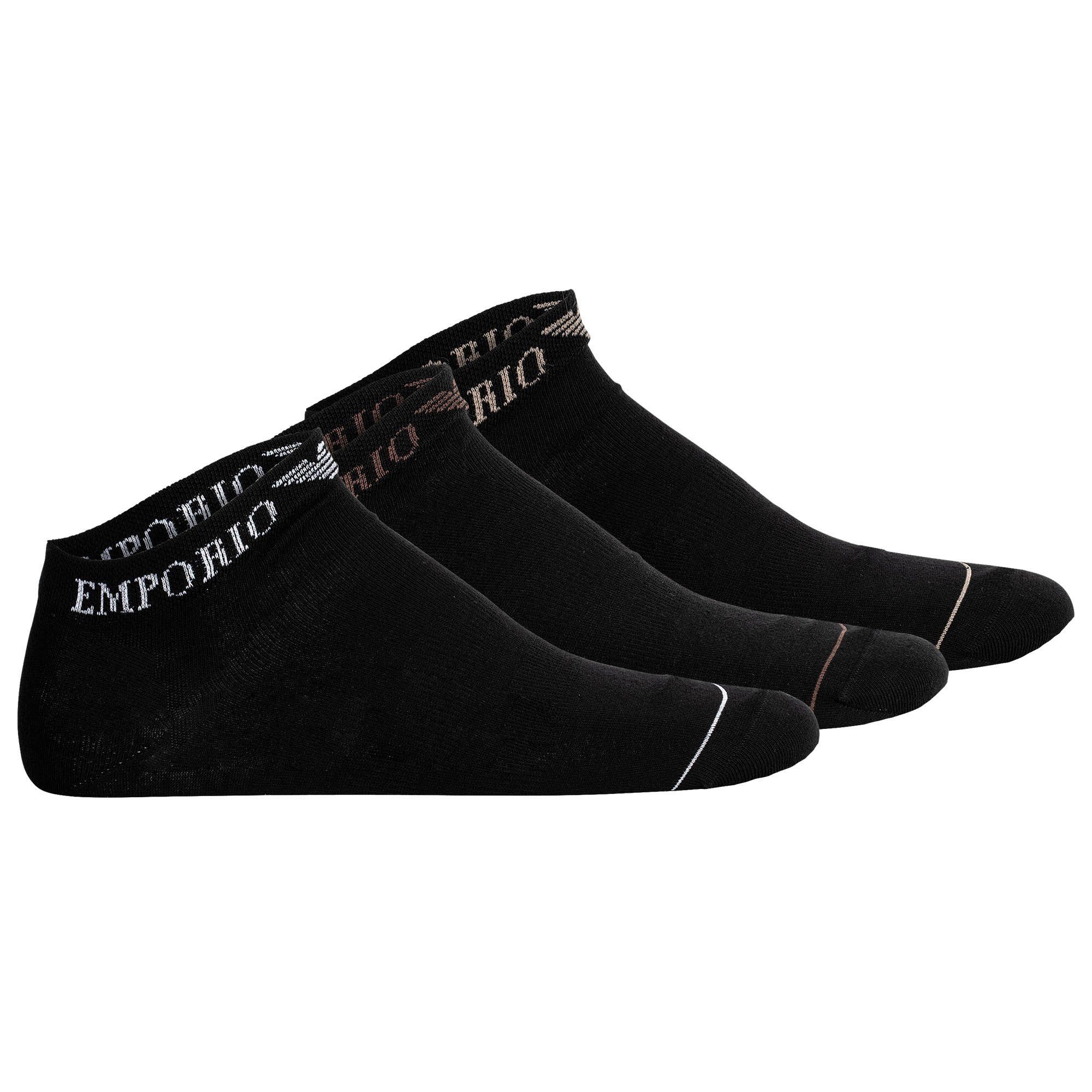 Sneakersocken Herren Socken 3er Pack Baumwolle EXTENDED LOGO