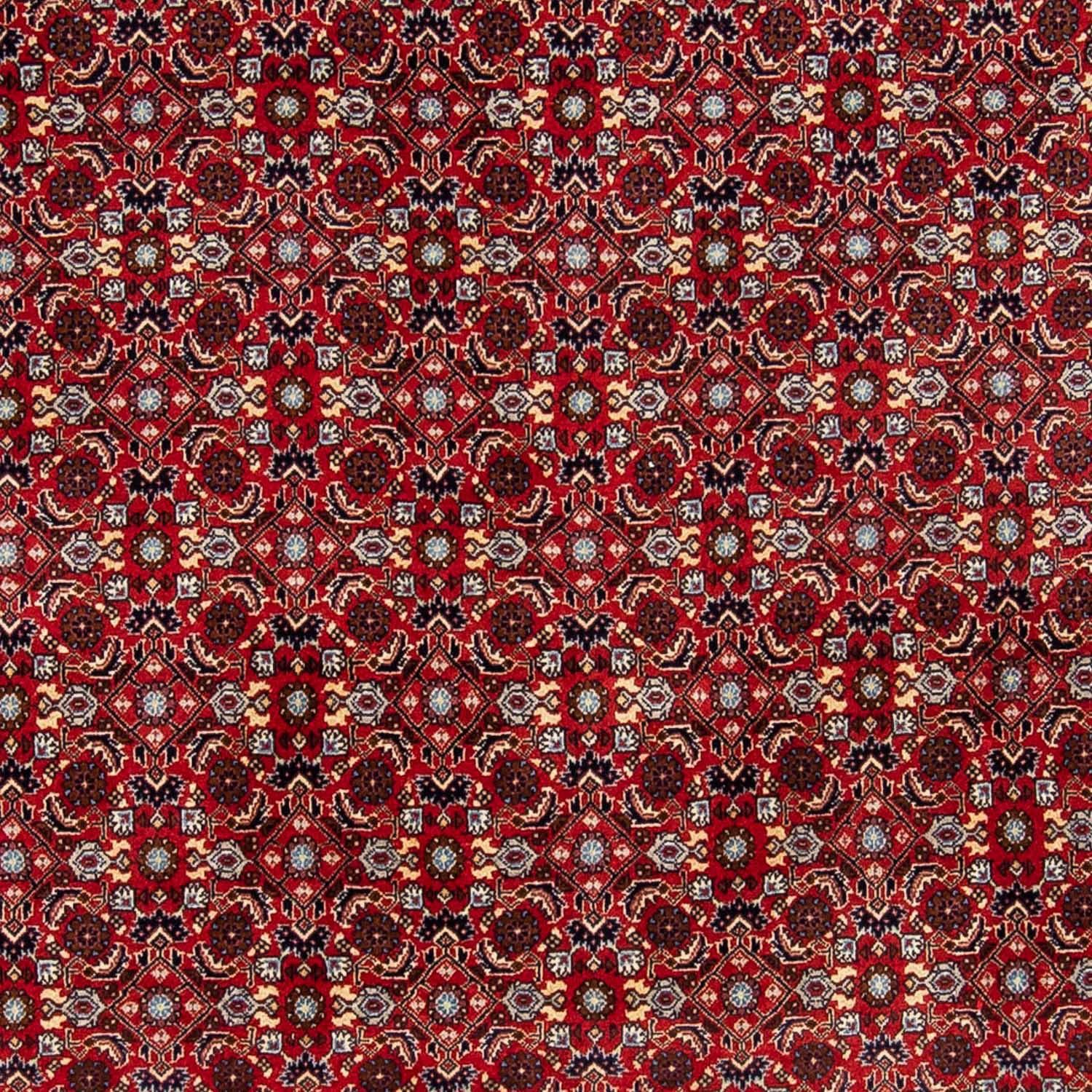 Orientteppich Perser - Bidjar - - rechteckig, mm, 15 morgenland, Höhe: 175 Wohnzimmer, x Handgeknüpft, mit Zertifikat cm Einzelstück 251 rot