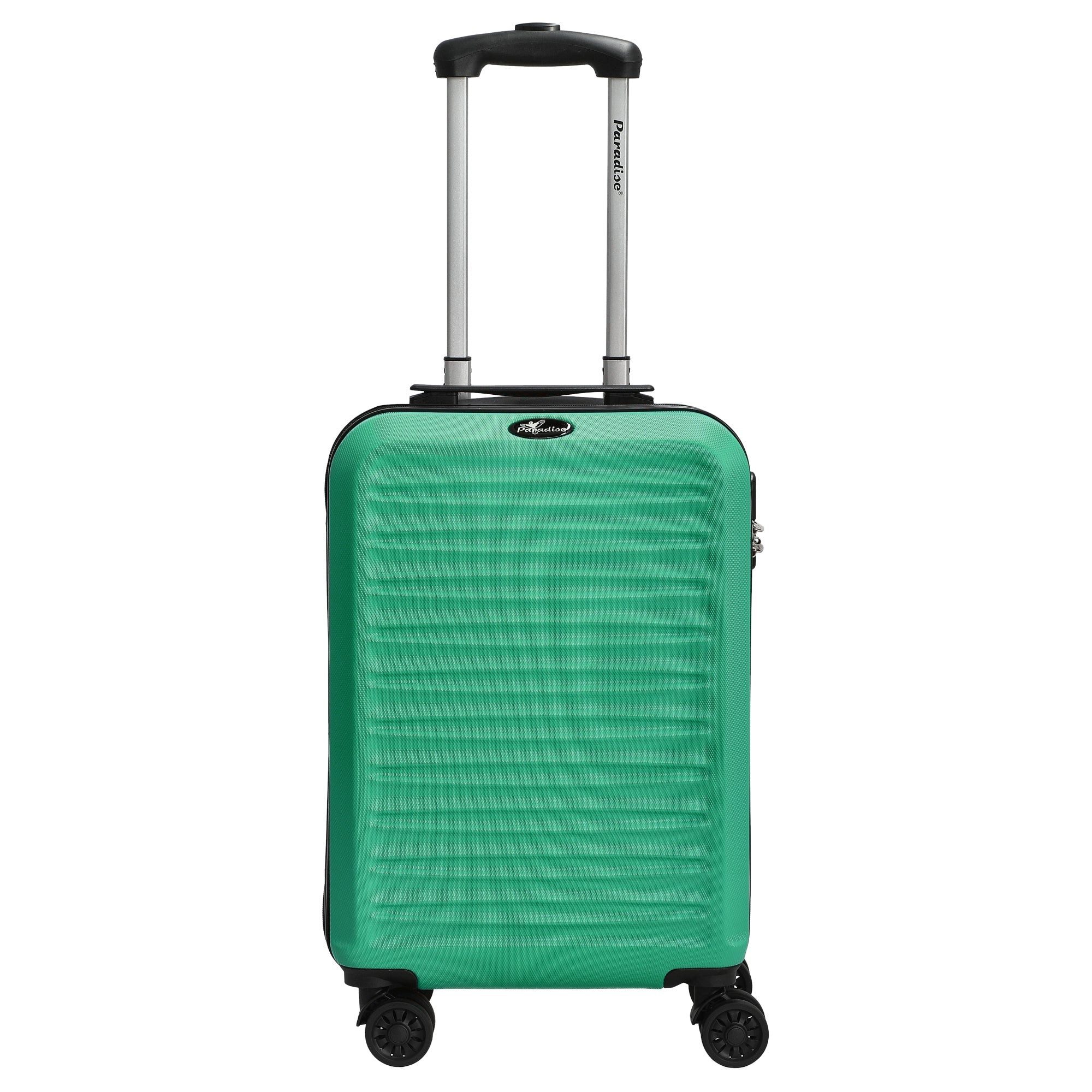 CHECK.IN® Handgepäck-Trolley Paradise by Havanna 2.0 - 4-Rollen-Kabinentrolley 55 cm (grün), 4 Rollen
