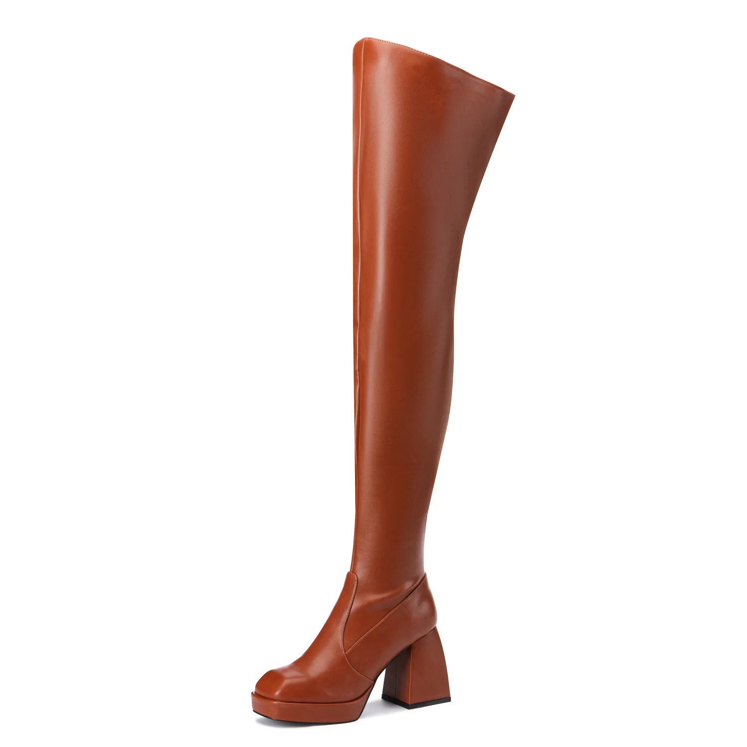 Giaro COSMO Overkneestiefel 10 cm Absatzhöhe, 2 cm Plateau, veganes Leder günstig online kaufen