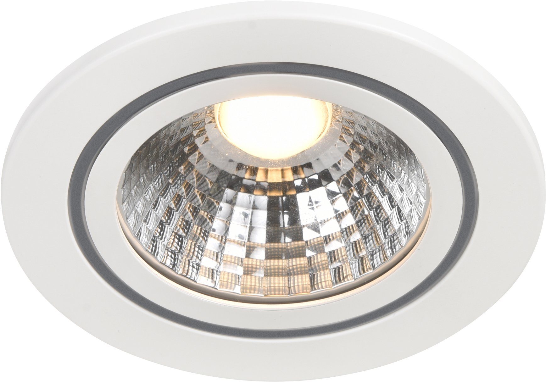 Nordlux Deckenstrahler Alec, LED fest integriert, Warmweiß, inkl. 6W LED, 480  Lumen, inkl. 3 Stufen Dimmer, ikl. Moodmaker Dimmung für 3 Lichtstufen über  Standard Wandschalter