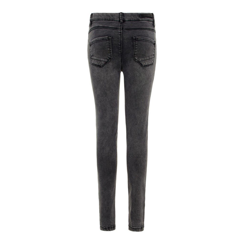 Name It Skinny-fit-Jeans Mädchen Jeans Used-Optik NLFPIL DNMTORA 6251 ANCLE PANT NOOS mit elastischem Bund – Bild 2 von 4