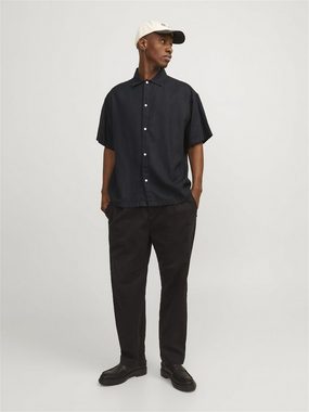 Jack & Jones Kurzarmhemd JORFARO LINEN OVERSIZED SHIRT SS SN