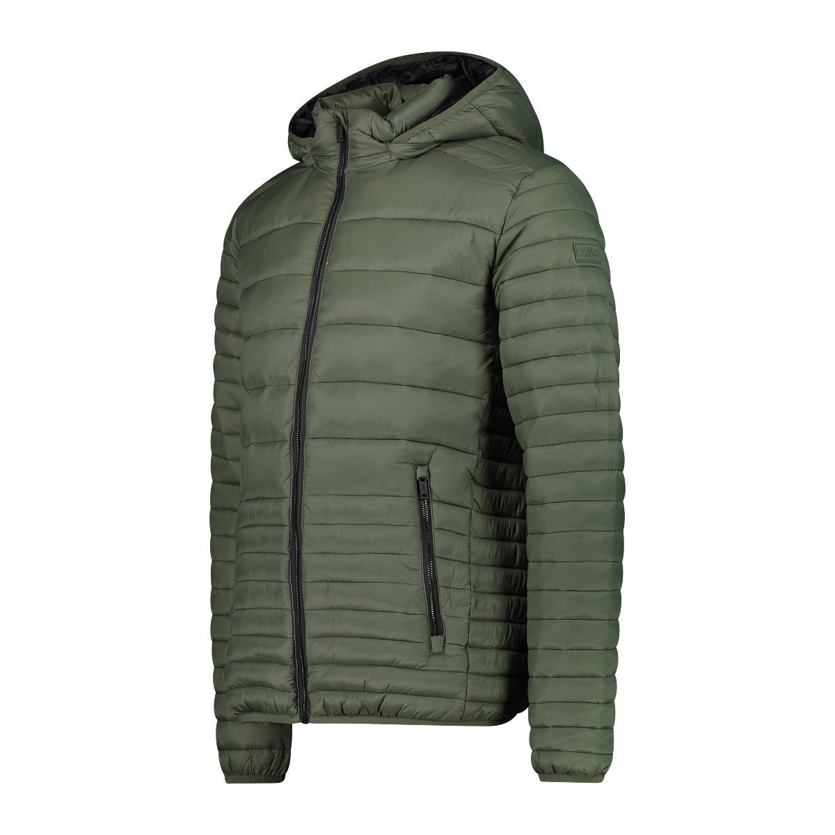 CMP Winterjacke Steppacke mit Kapuze und 3M Thinsulate Wattierung grün Herren