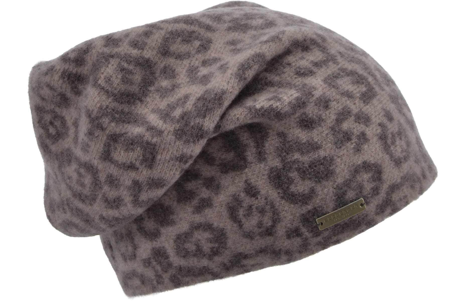 Seeberger Beanie Walk Headsock mit Leomuster 19851-0 günstig online kaufen