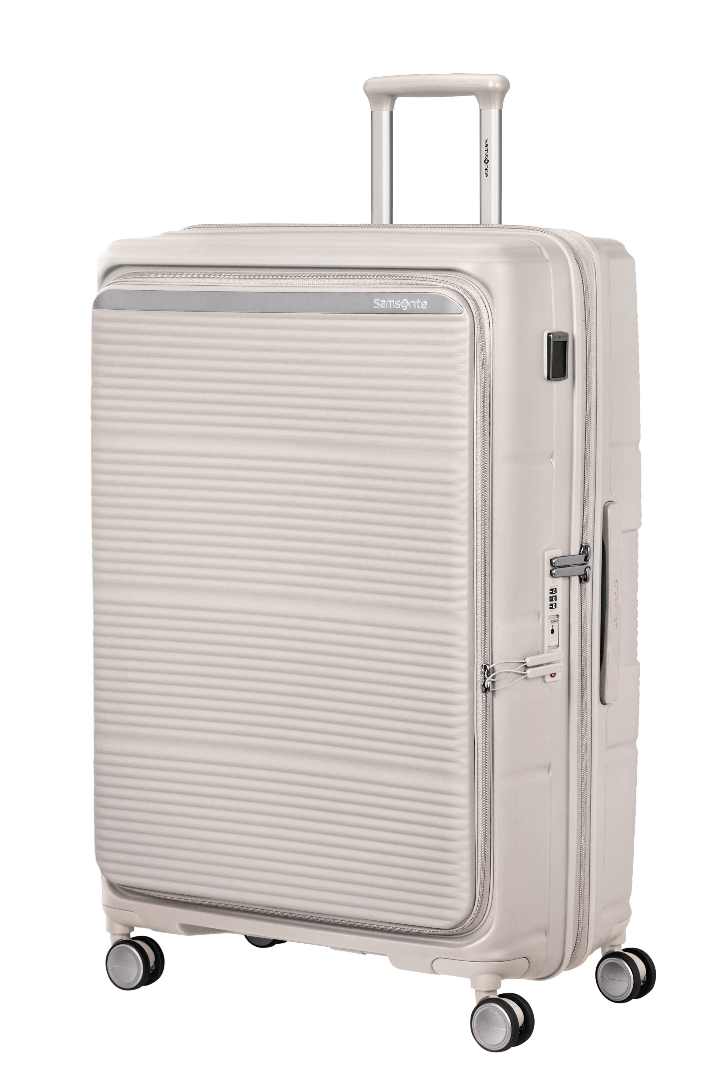 Samsonite Hartschalen-Trolley PARALUX, 4 Rollen, mit Teleskopgriff und Soft-Touch-Tragegriffen, aus Polypropylen