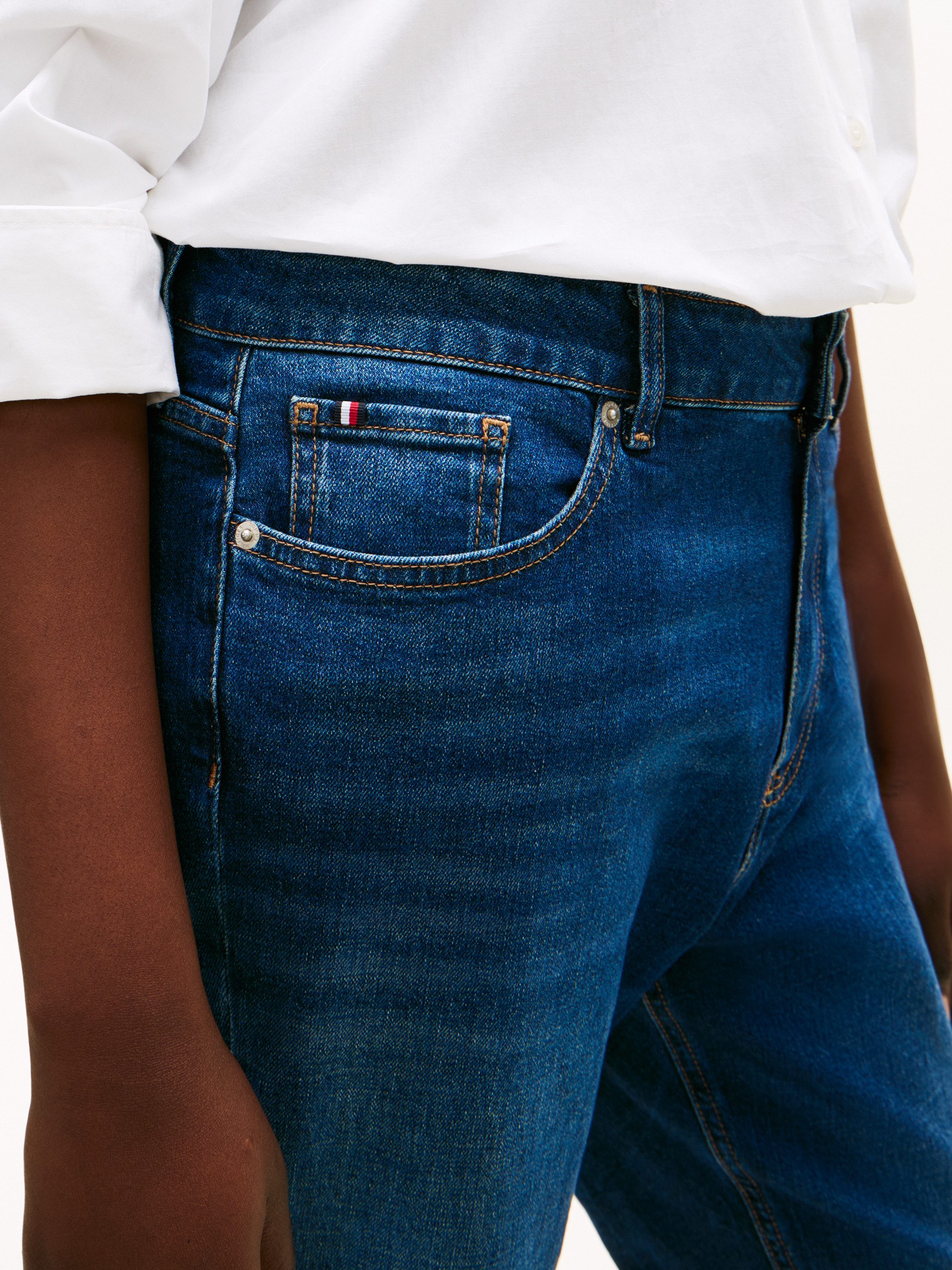 Tommy Hilfiger Curve Slim-fit-Jeans CRV DNM NEW DOREEN SLIM RW in großen Gr günstig online kaufen
