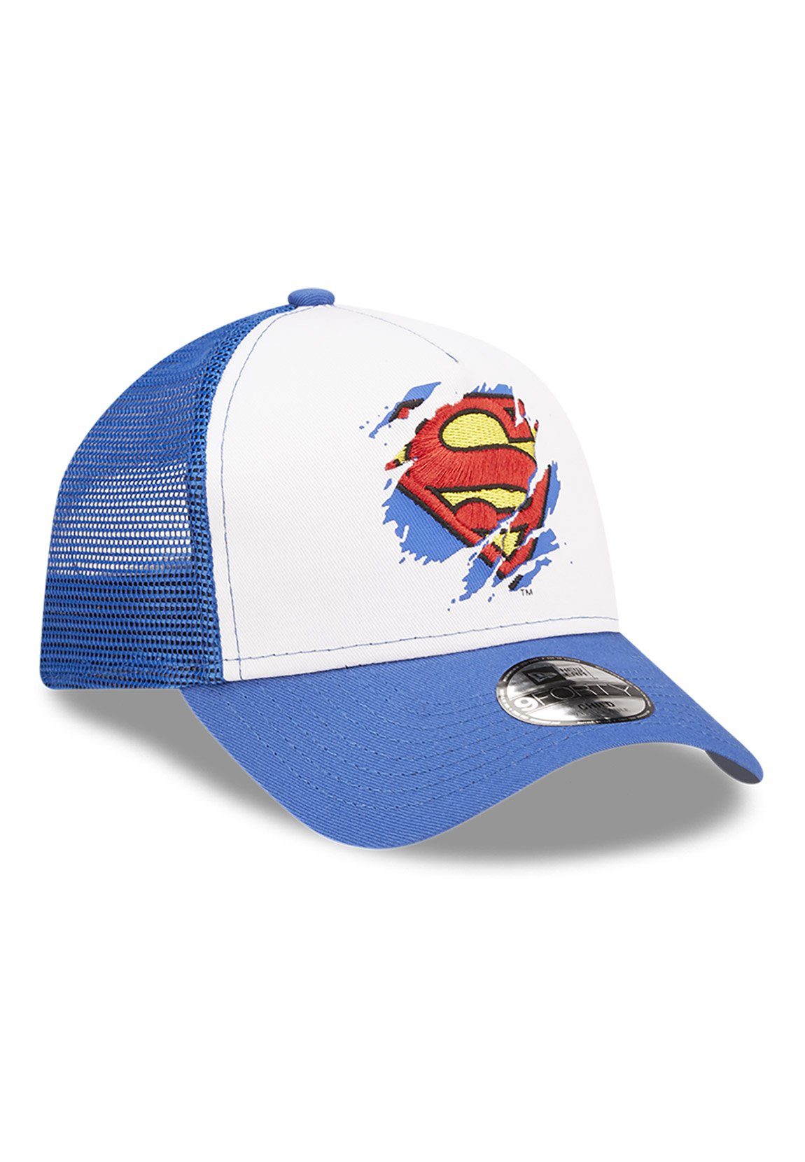 Cap Blau Chyt Cap Trucker DC New Era Trucker Era Kinder Weiss SUPERMAN Adjustable New