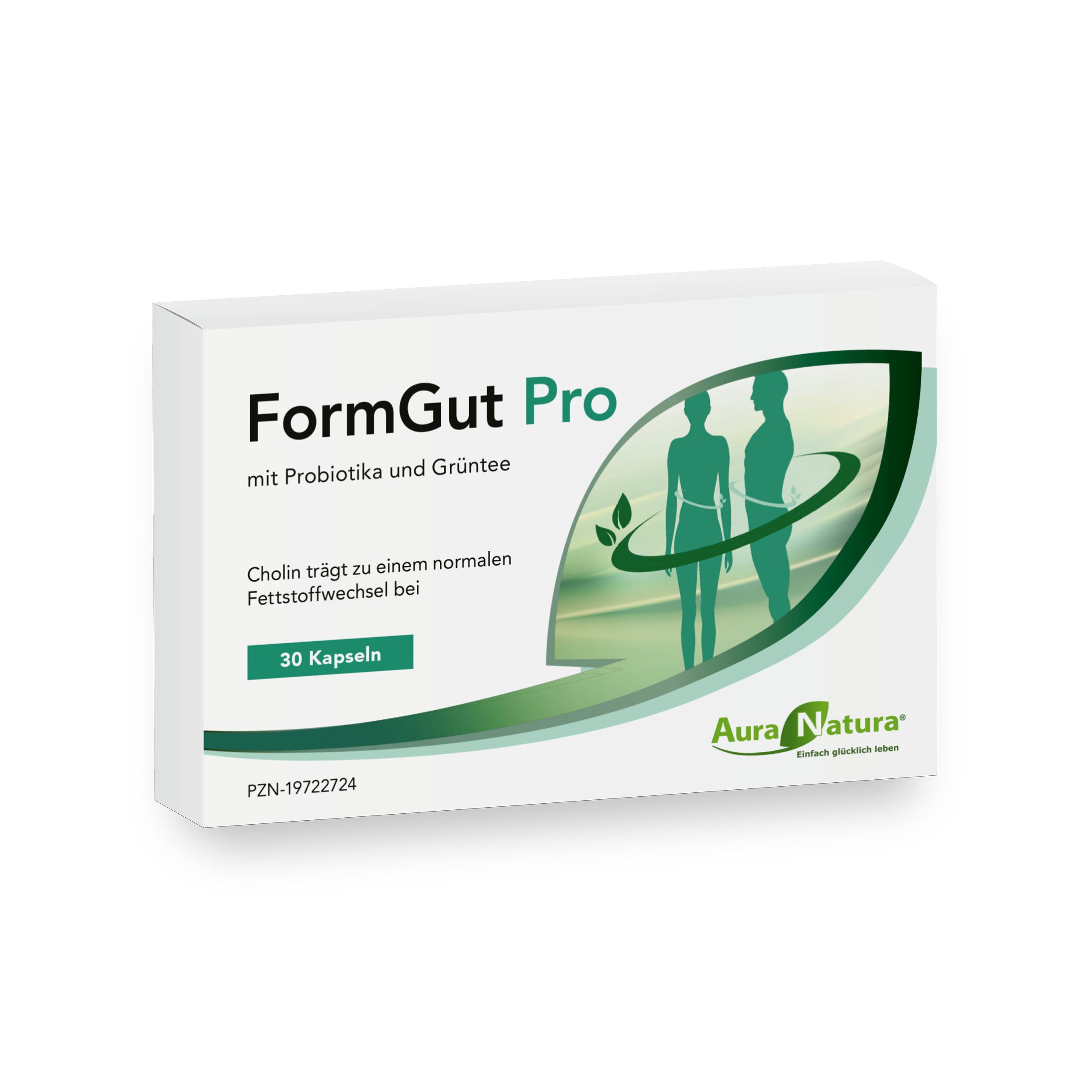 Aura Natura Aura Natura® FormGut Pro - Cholin, Probiotika & Pflanzenextrakte Kapseln, 1 er