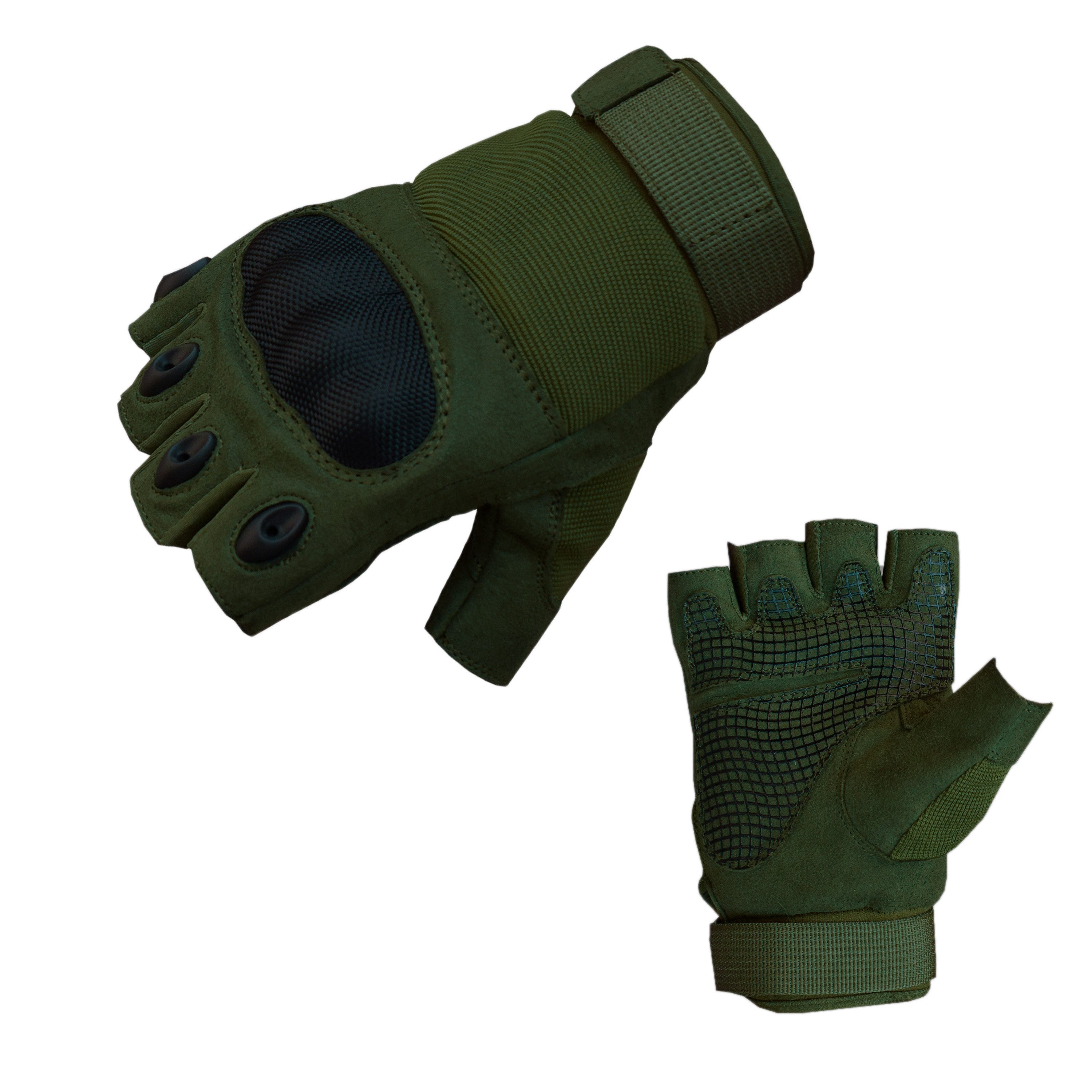 ATTONO Multisporthandschuhe Taktische Fingerlose Motorrad & Sport Handschuhe