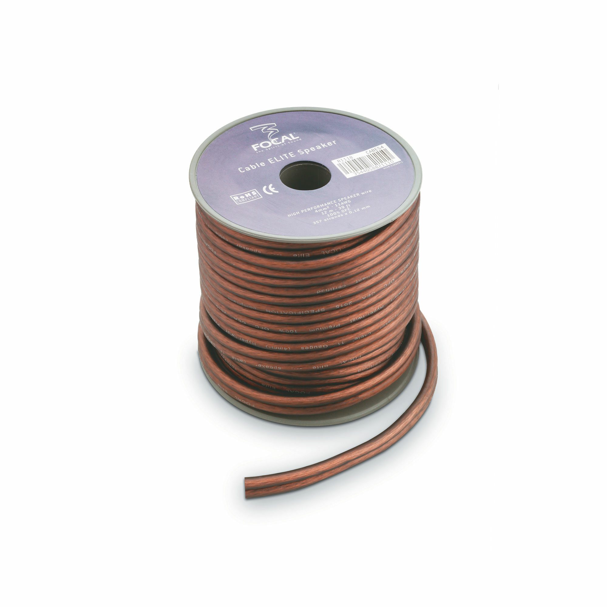 FOCAL FOCAL ES 4 Lautsprecherkabel Rolle 12 m Video-Kabel